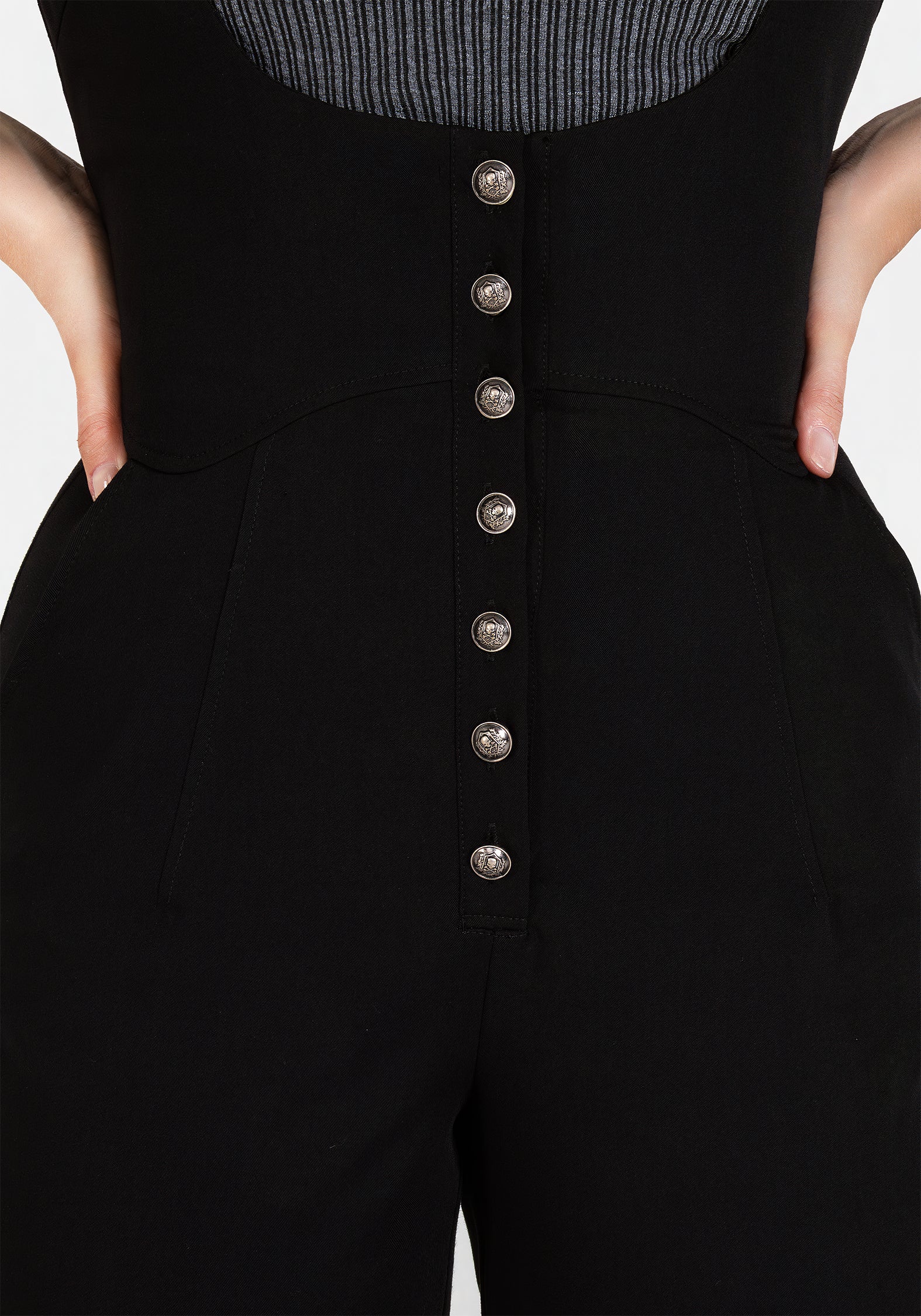 Alicia Tailored Suspender Jumpsuit - Image 2