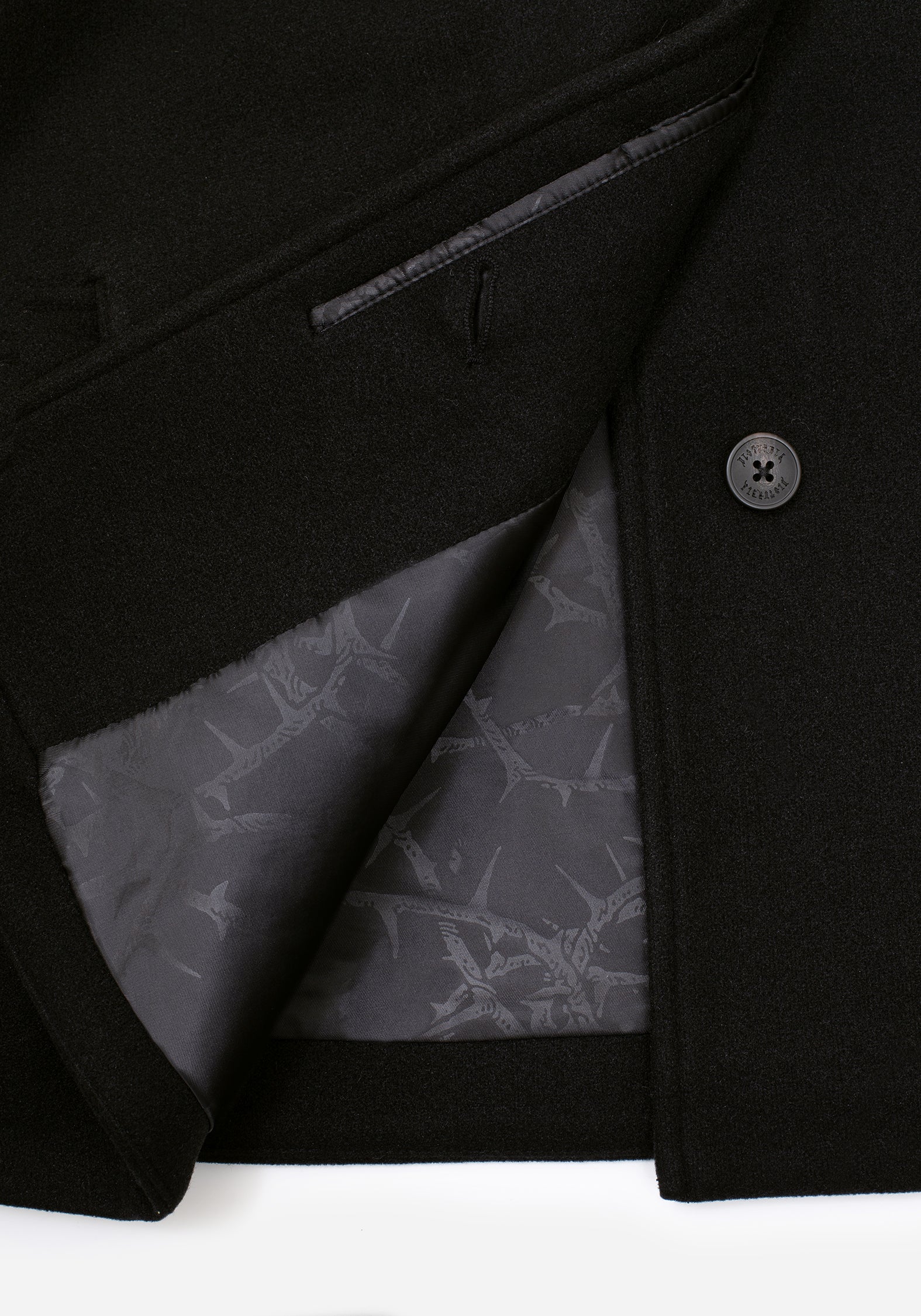 Althea Pin Detail Cape - Image 10