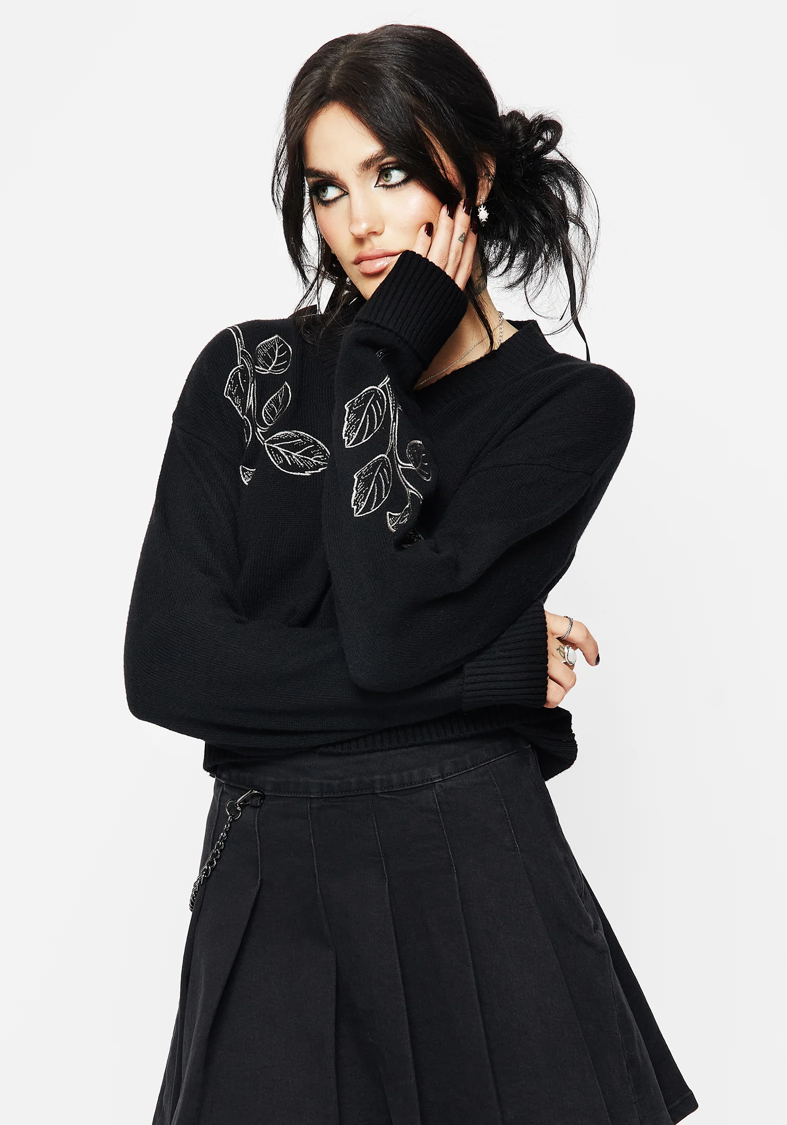 Amalthea Embroidered Jumper - Image 8