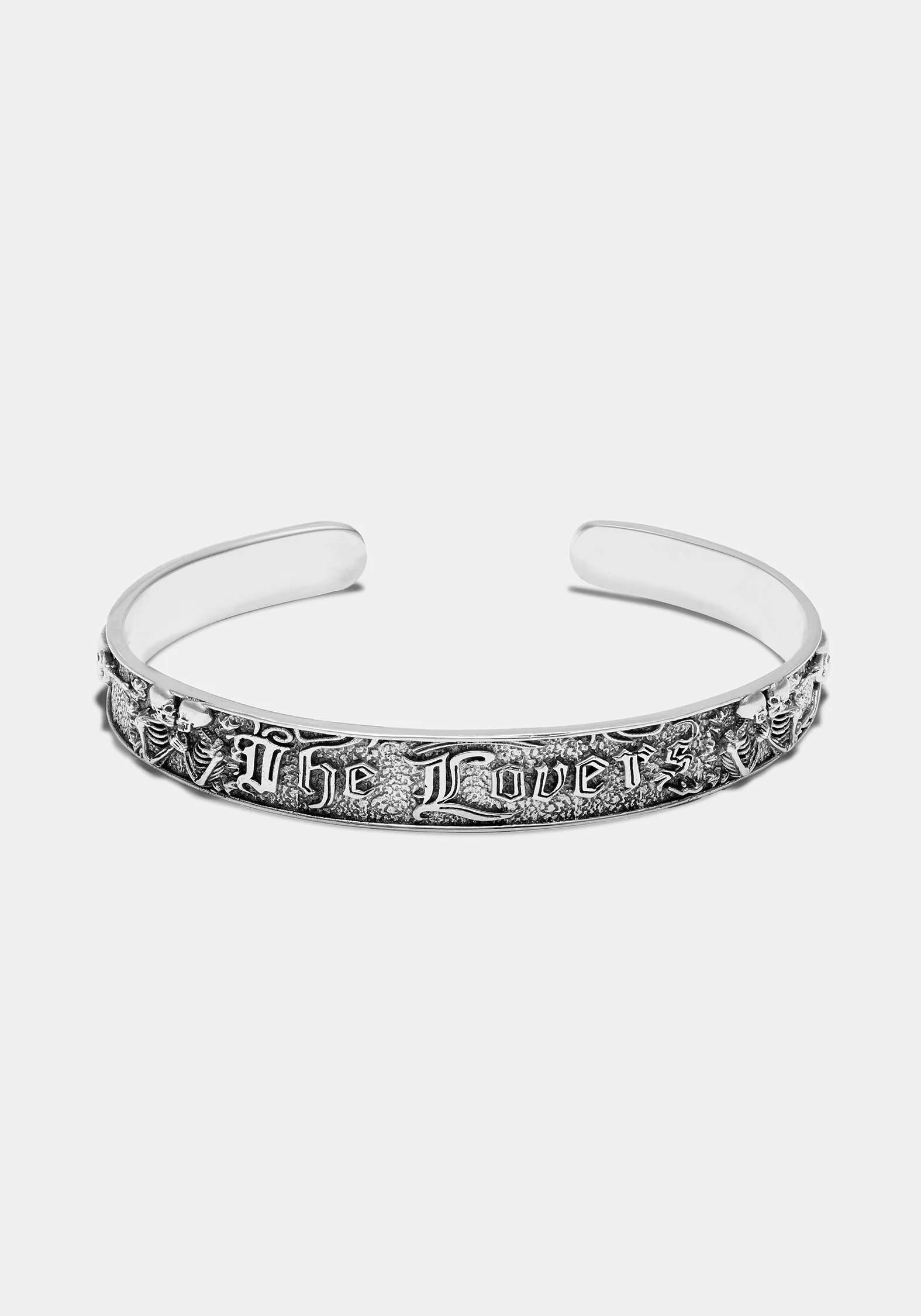 Amorata Lovers Sterling Silver Bangle - Image 3
