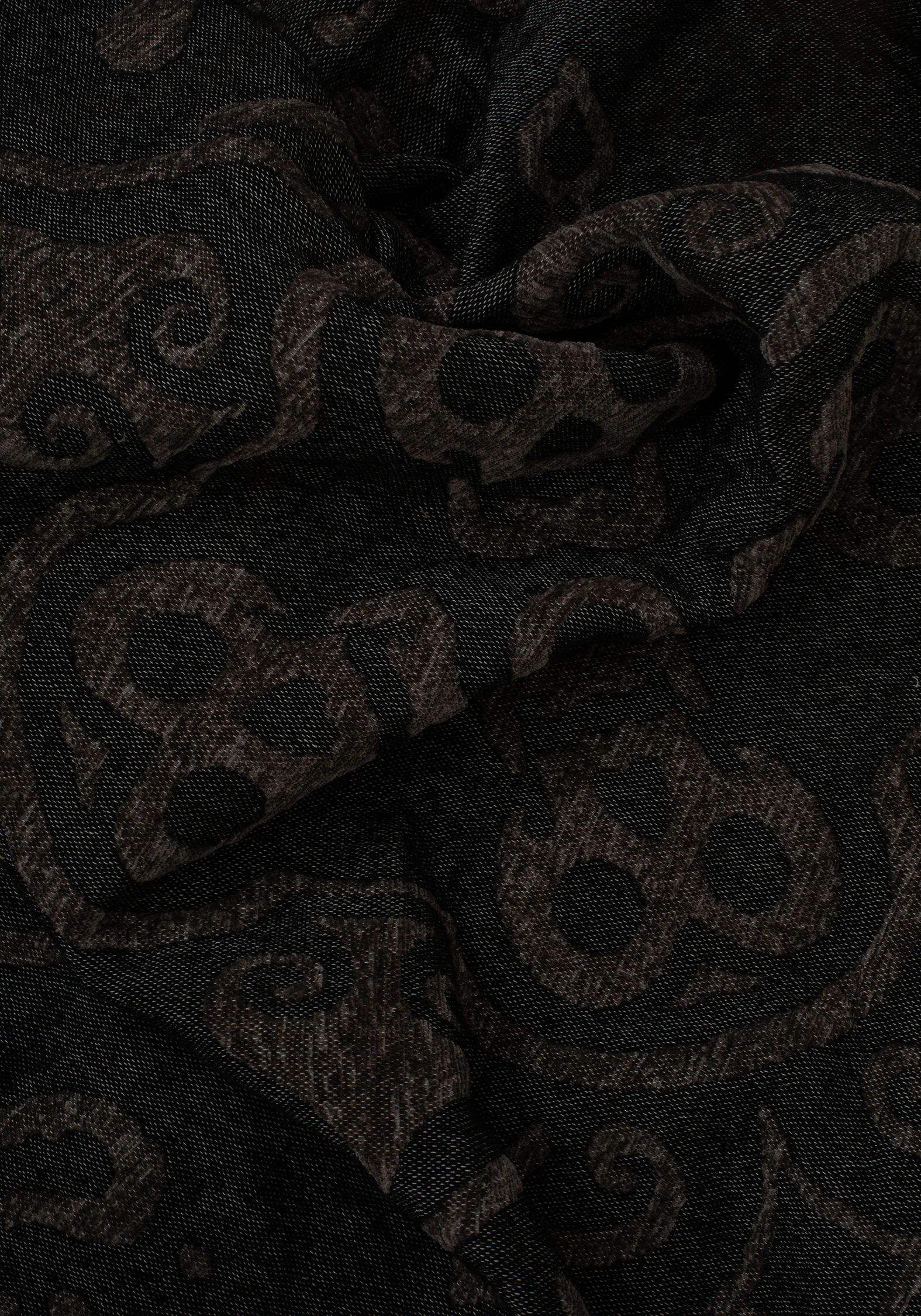 Anarchy Skull Jacquard Cotton Chenille Blanket - Image 4