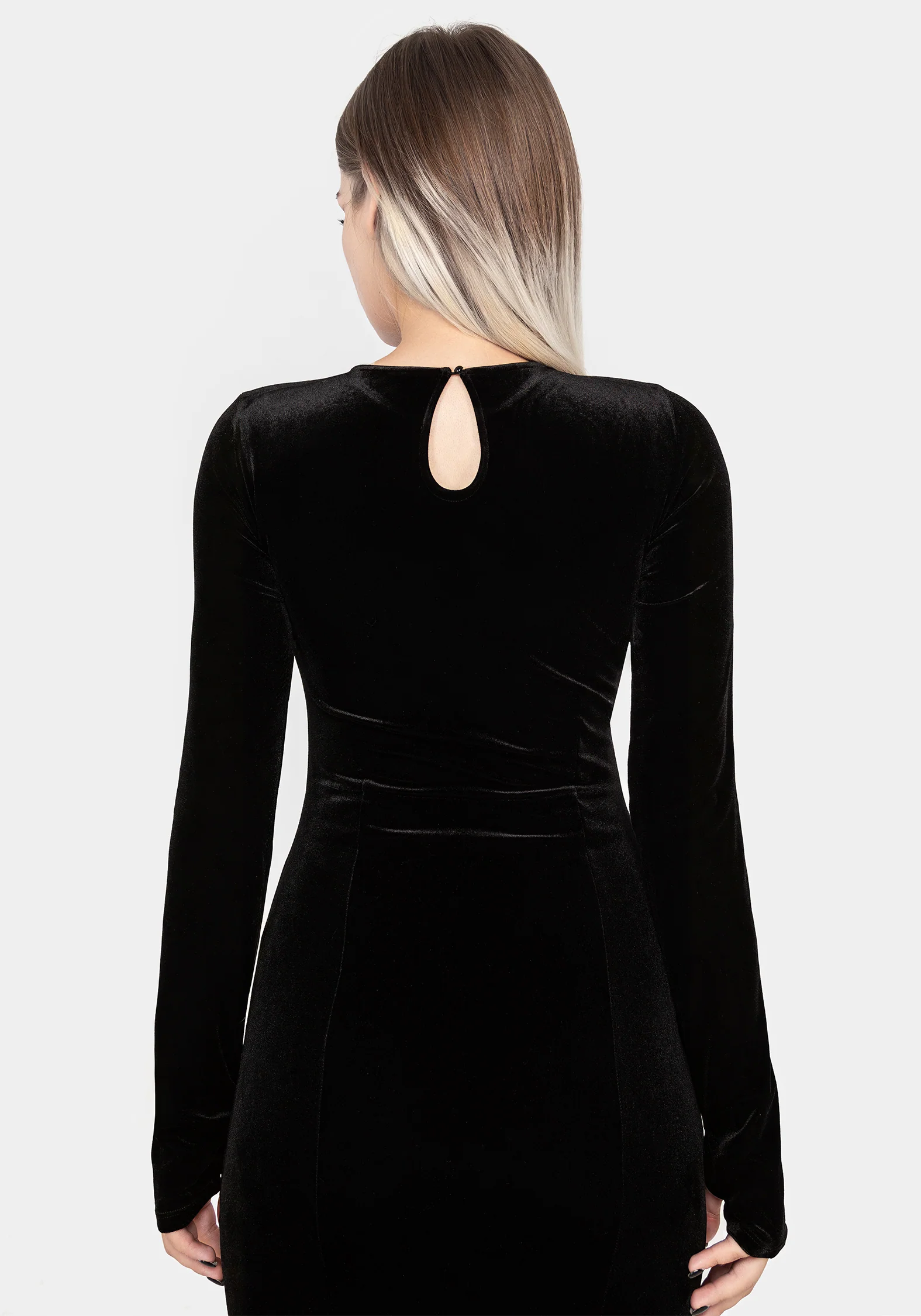Antivenom Spider Cut Out Mesh Gown - Image 8