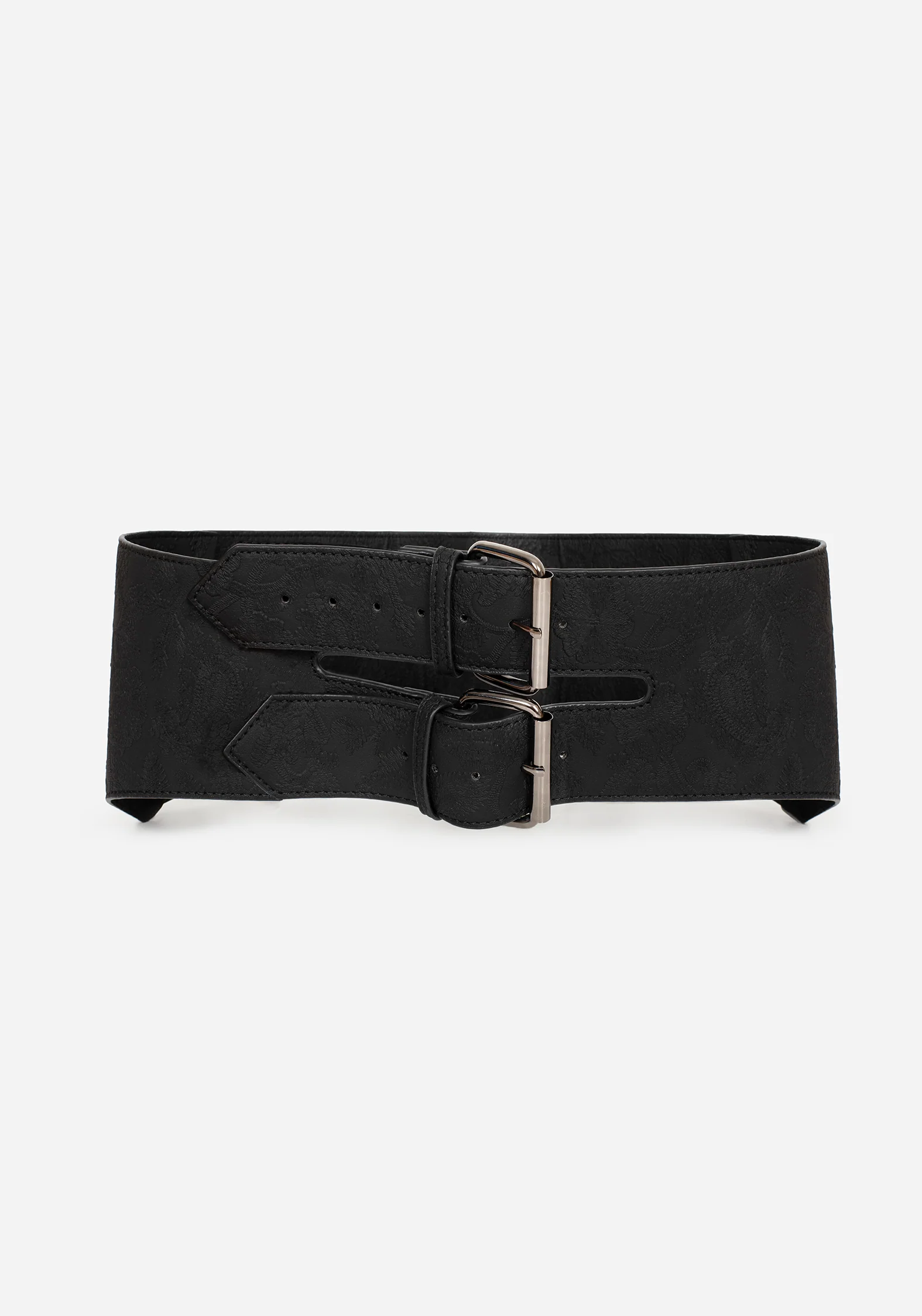 Apricity Paisley Debossed Waist Belt - Image 2