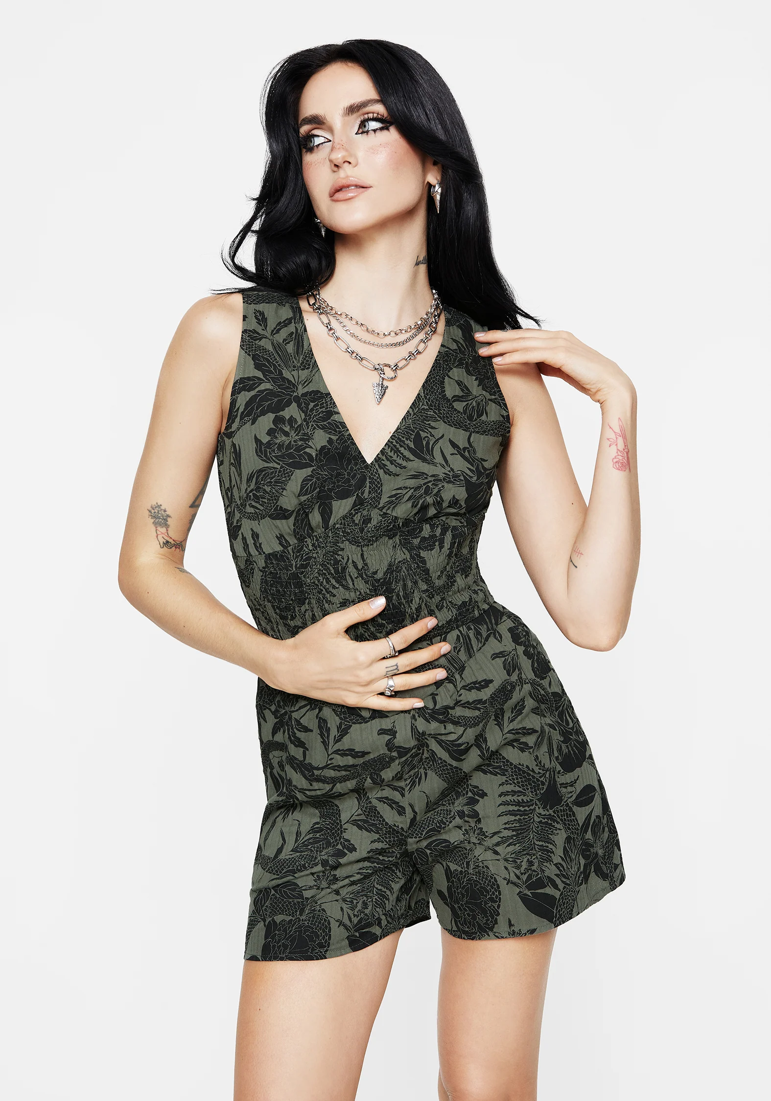Bashe Cotton Tank - Green - Image 4