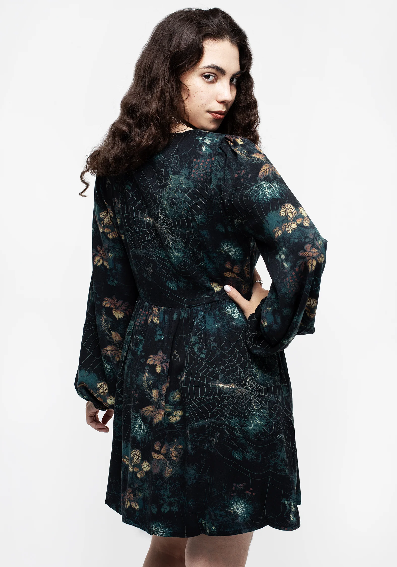 Blackthorn Button Up Mini Dress - Image 3