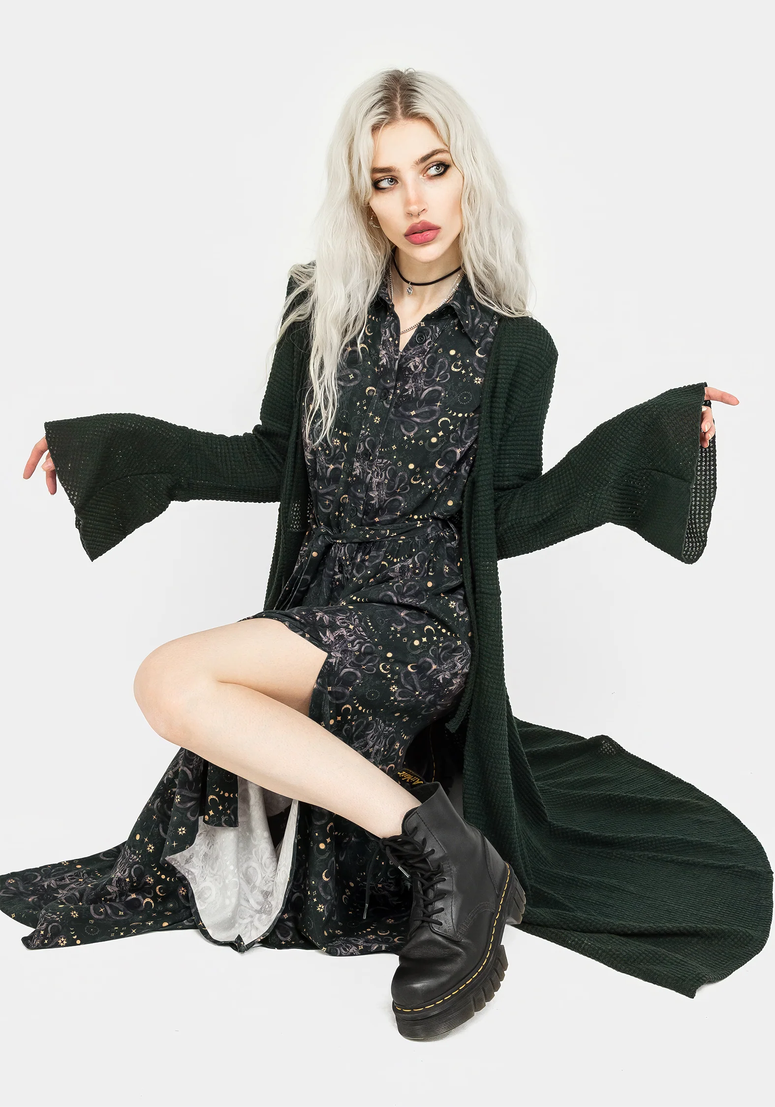 Cailleach Midi Shirt Dress - Image 10
