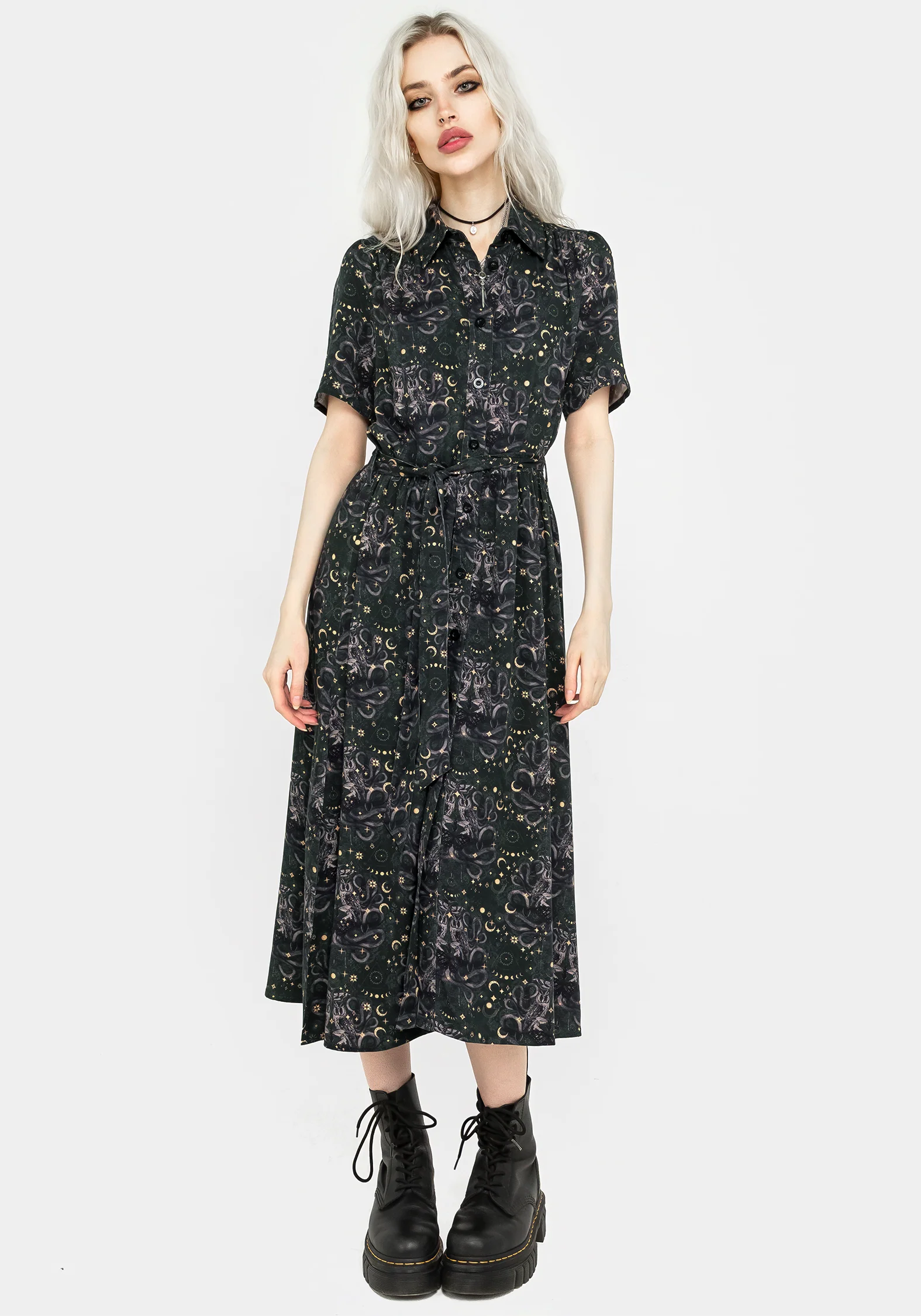 Cailleach Midi Shirt Dress - Image 5