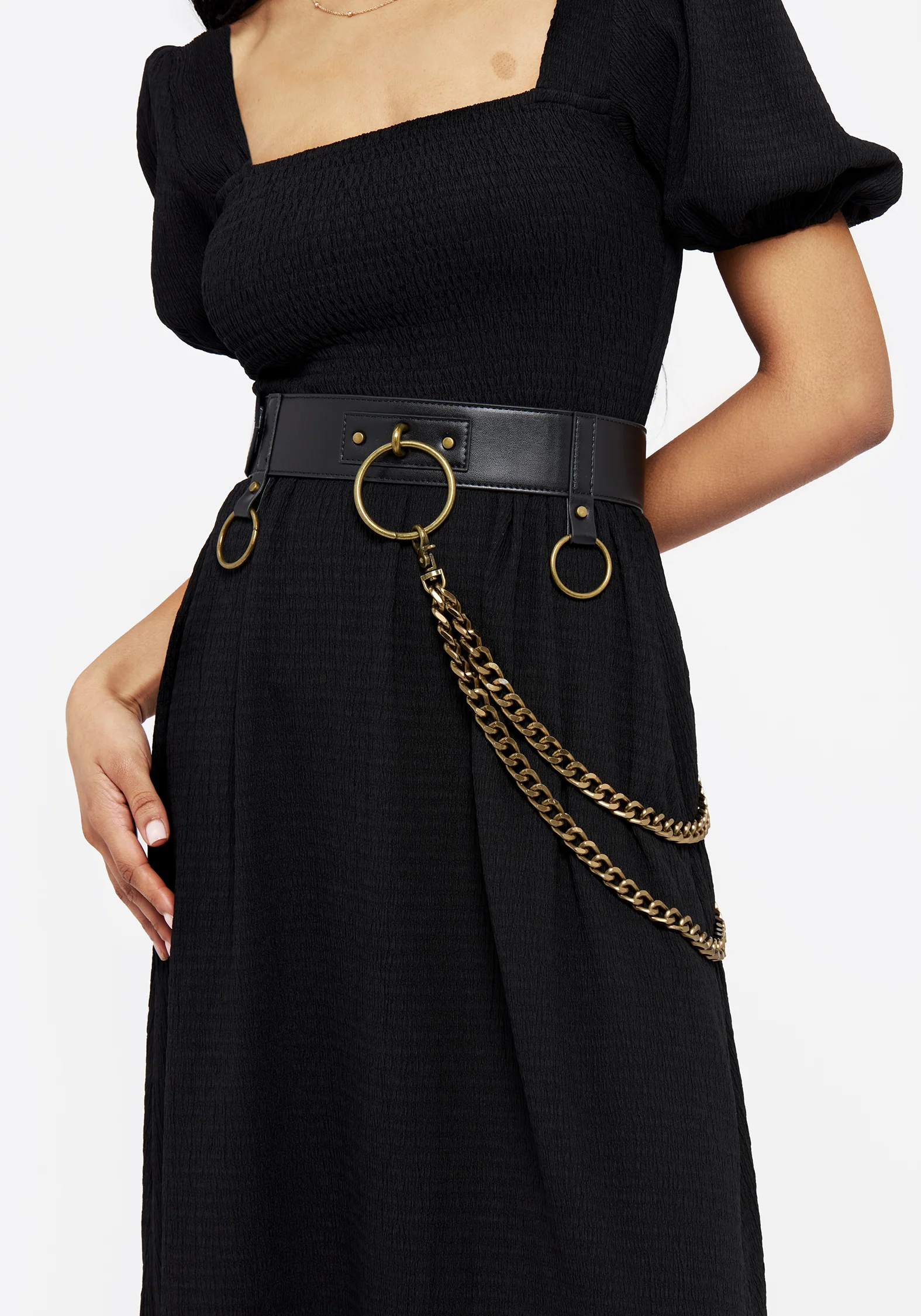 Calliope Chain Belt - Brass - Image 2