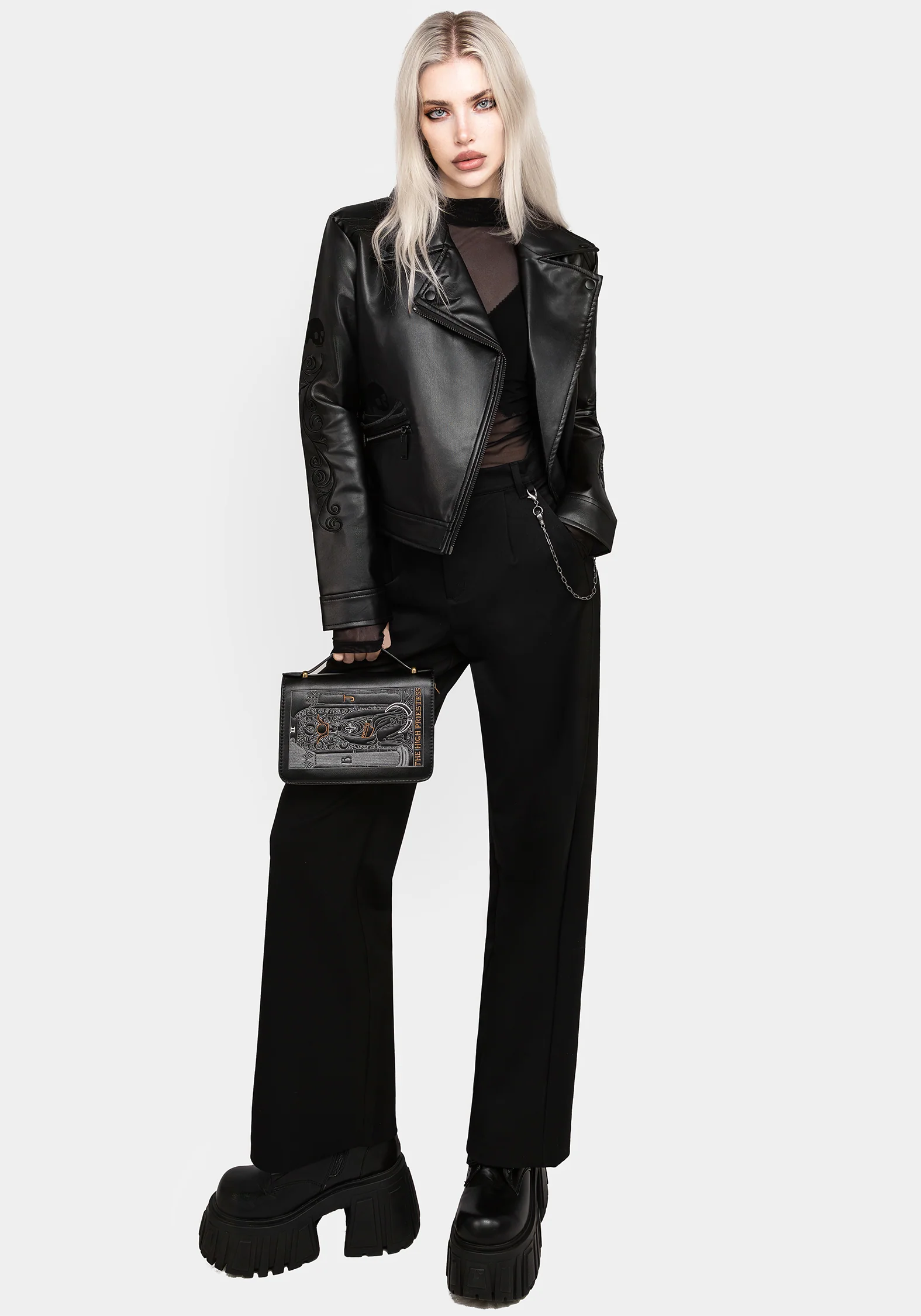Carpal Chain Straight Leg Trousers - Image 7