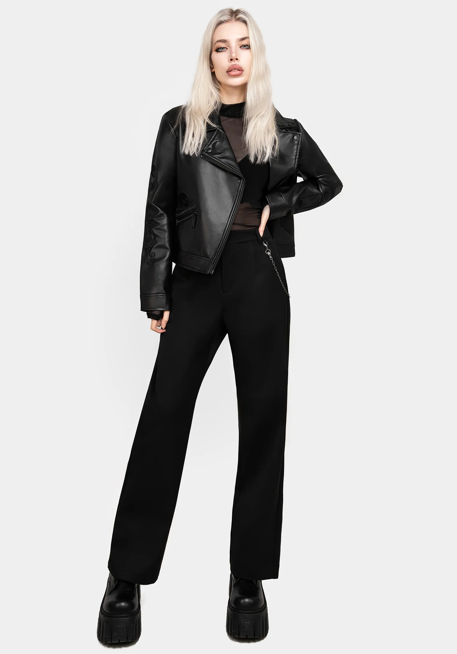 Carpal Chain Straight Leg Trousers - Image 8