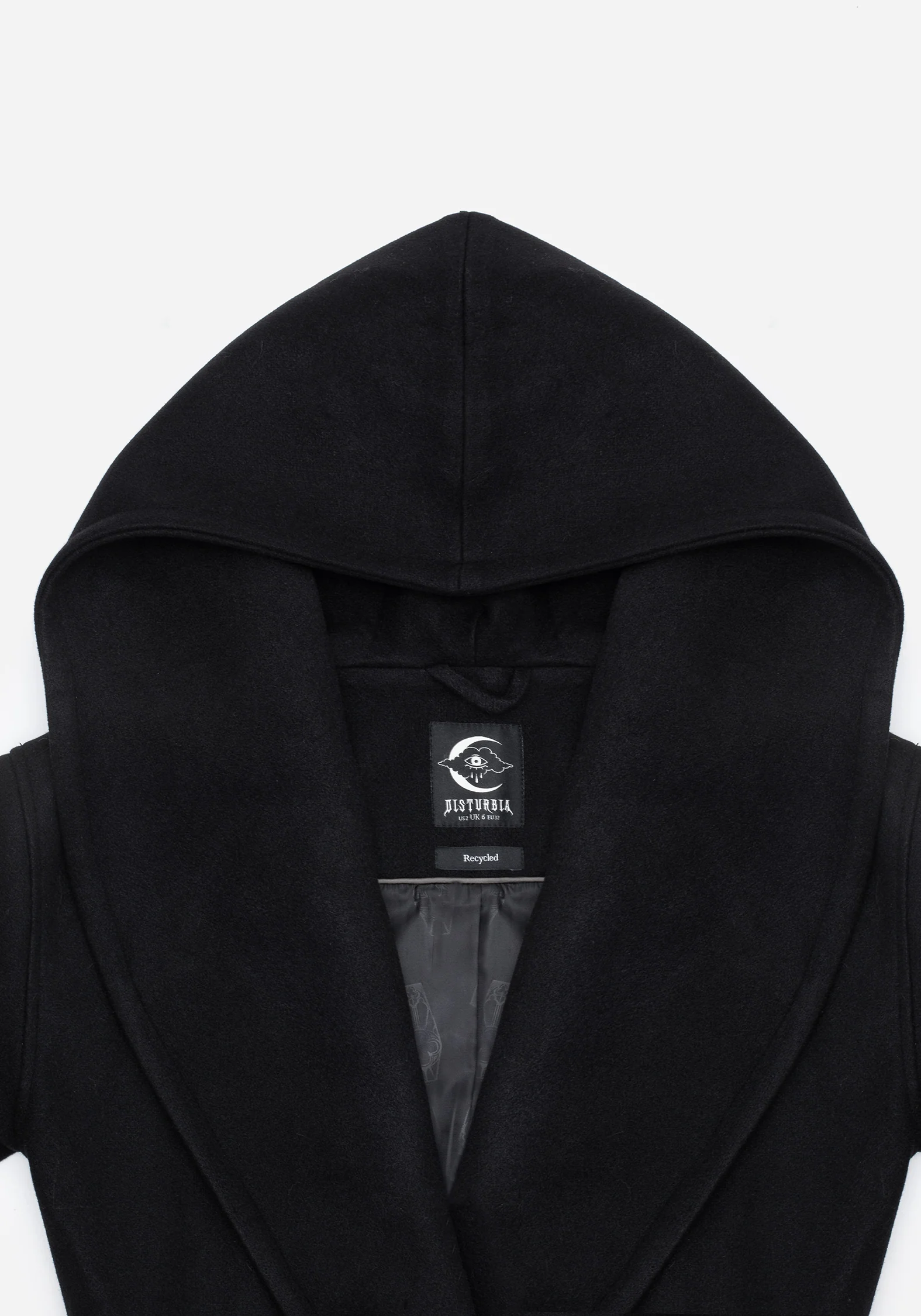 Catacomb Hooded Belted Coat - Image 9