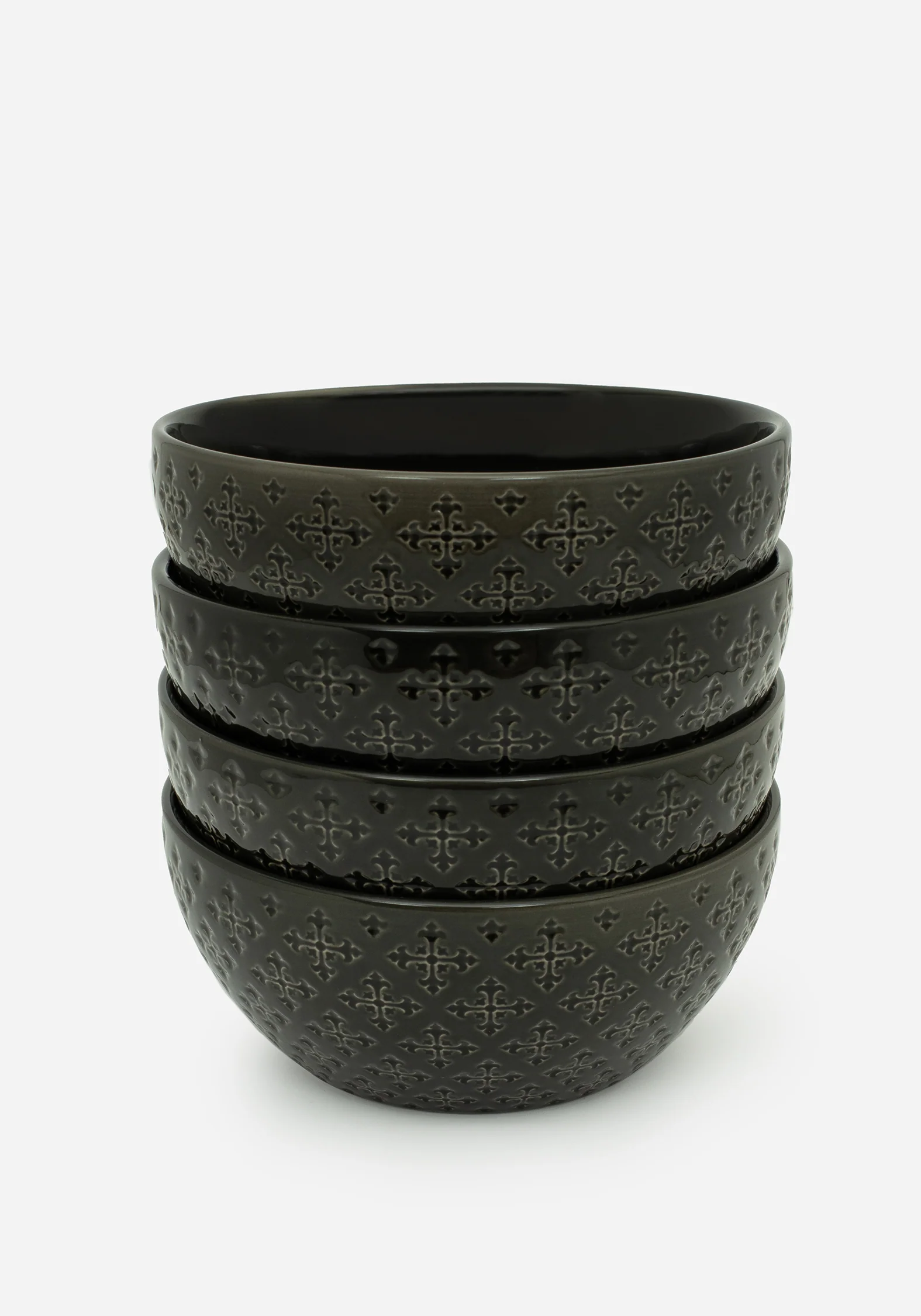 Crux Debossed Ombre Bowl (4 Piece Set) - Image 5