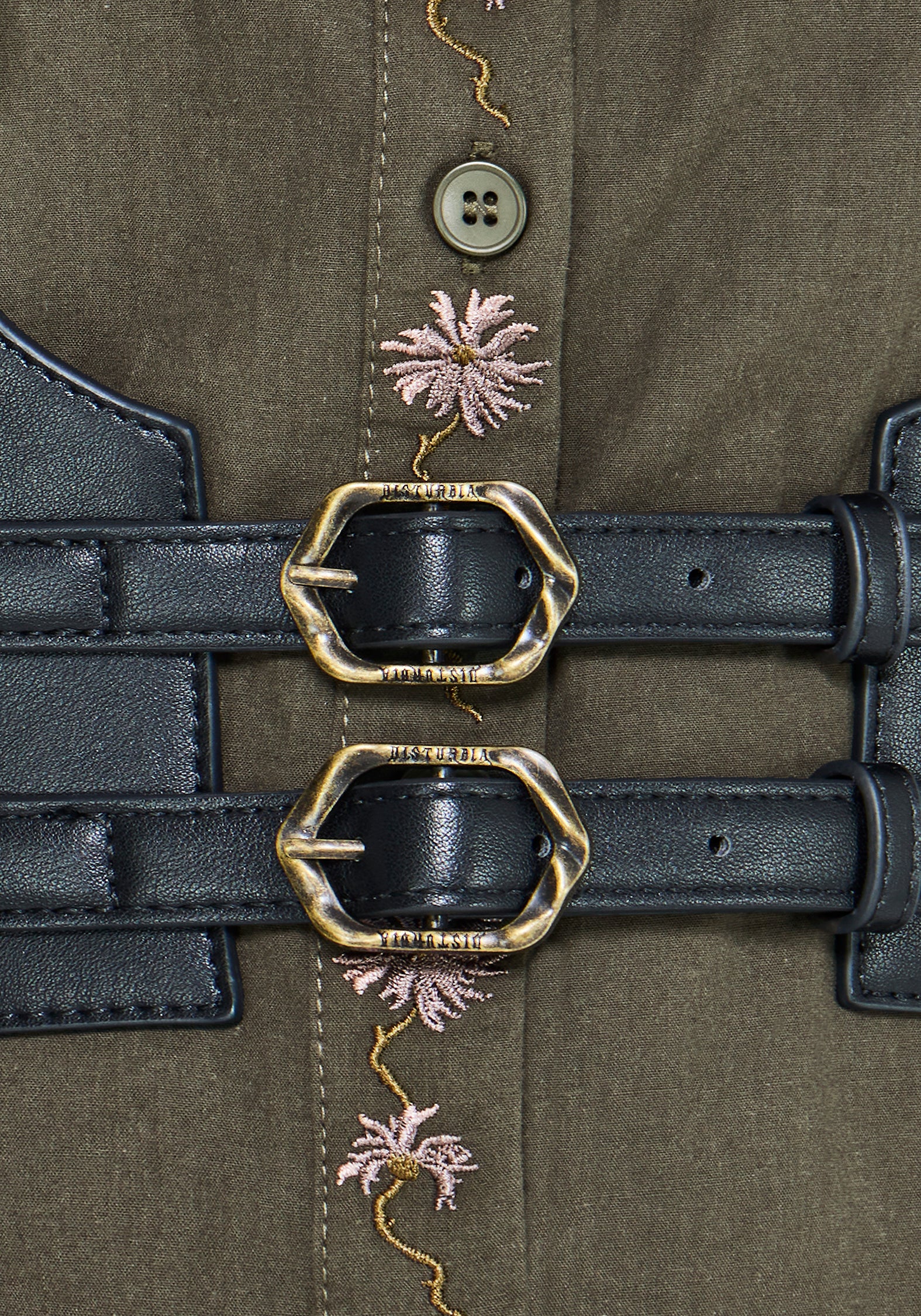 Cybele Embroidered Tie Front Harness - Image 3