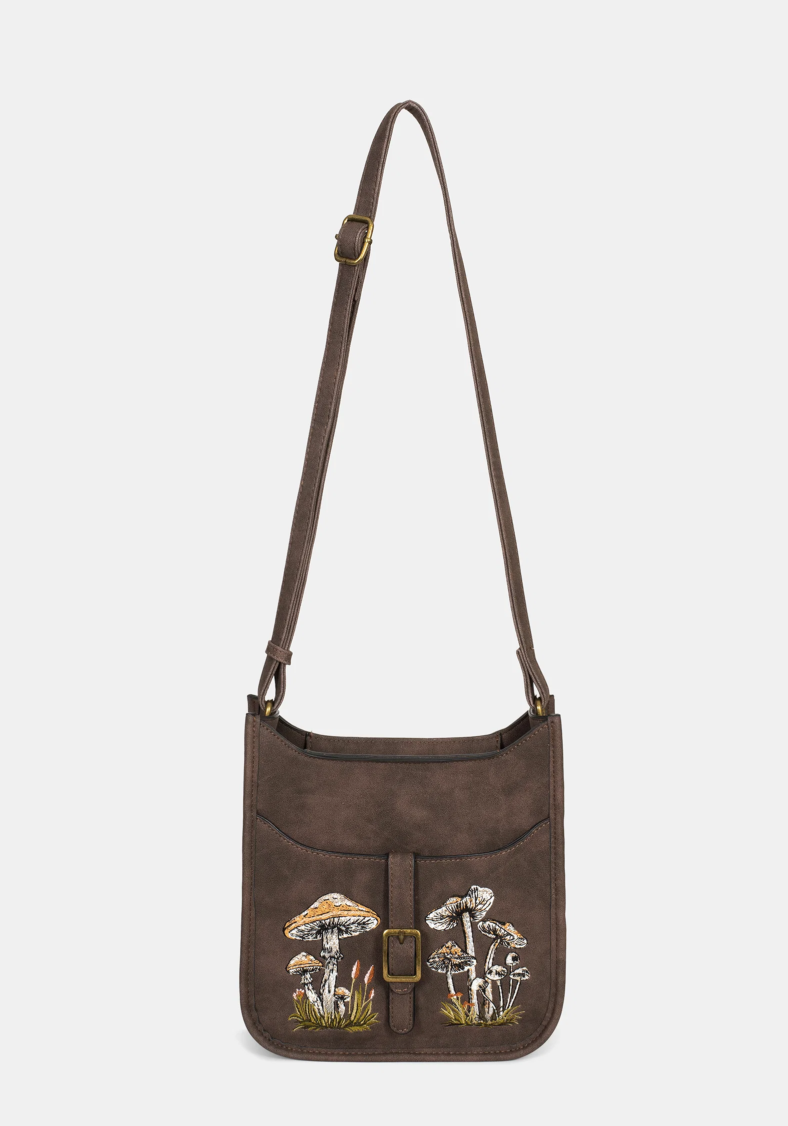 Dapperling Mushroom Embroidered Crossbody Bag - Image 10