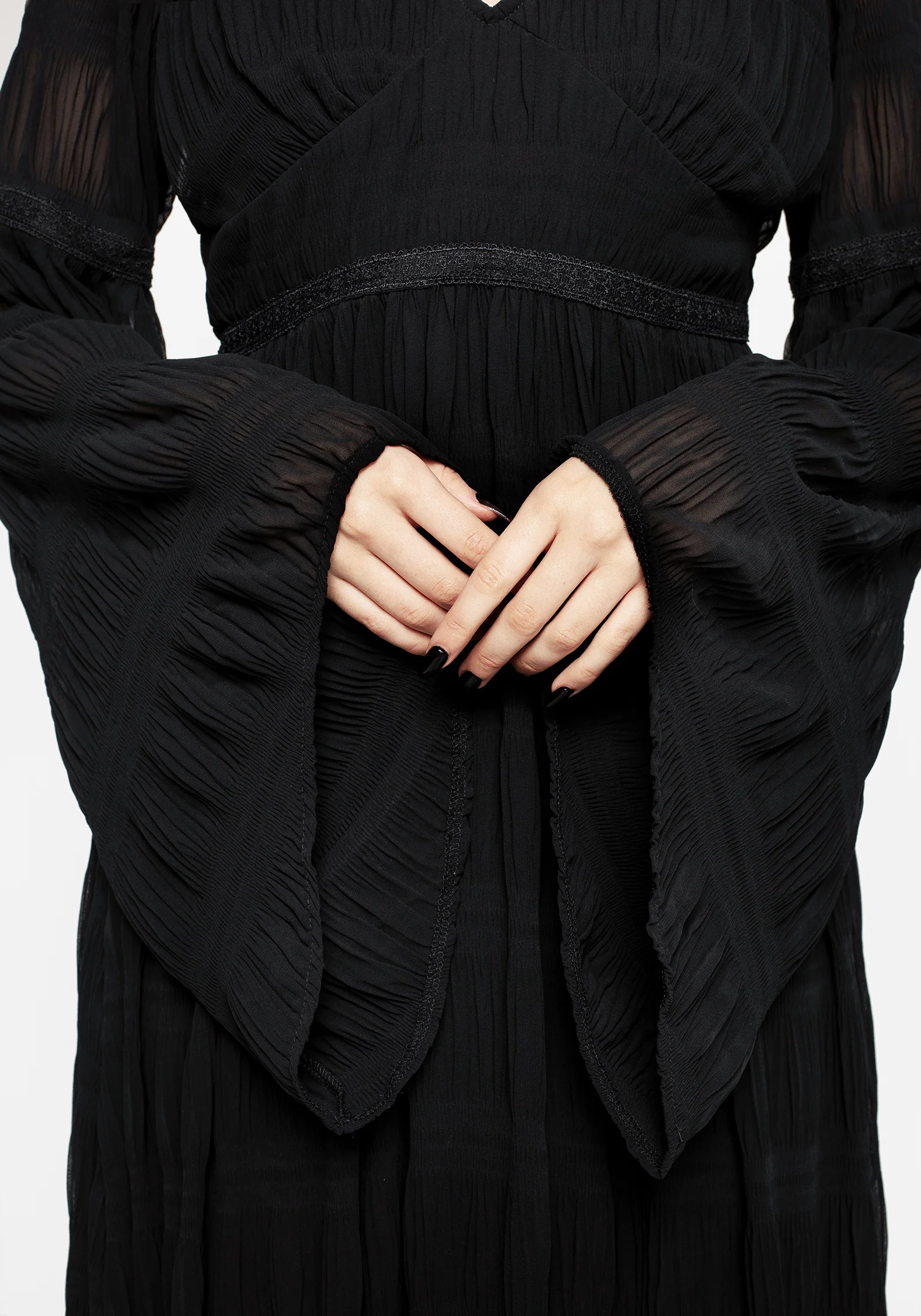 Deirdre Flute Sleeve Maxi Dress - Image 2