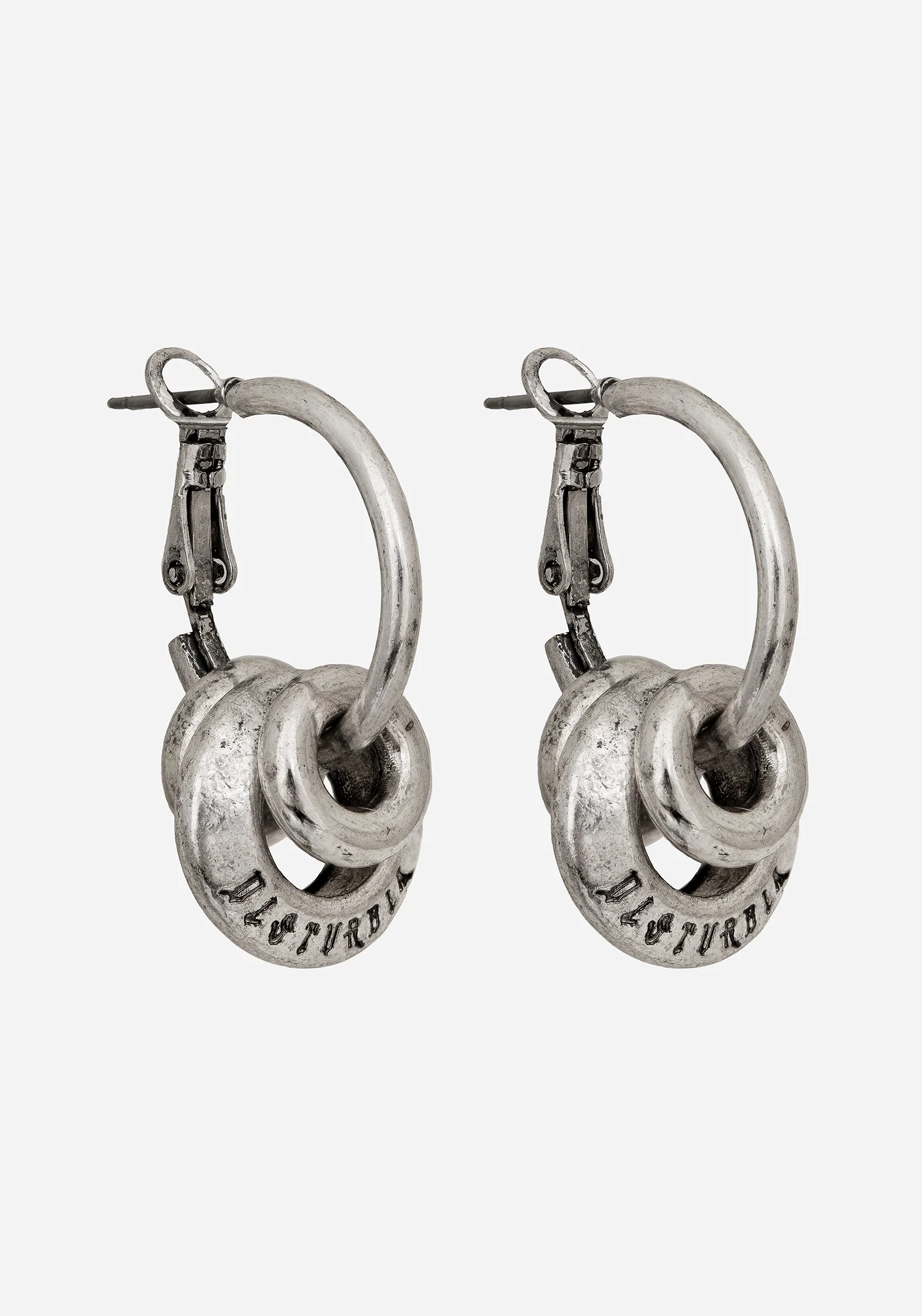 Disturbia Ring Hoop Earrings - Image 6