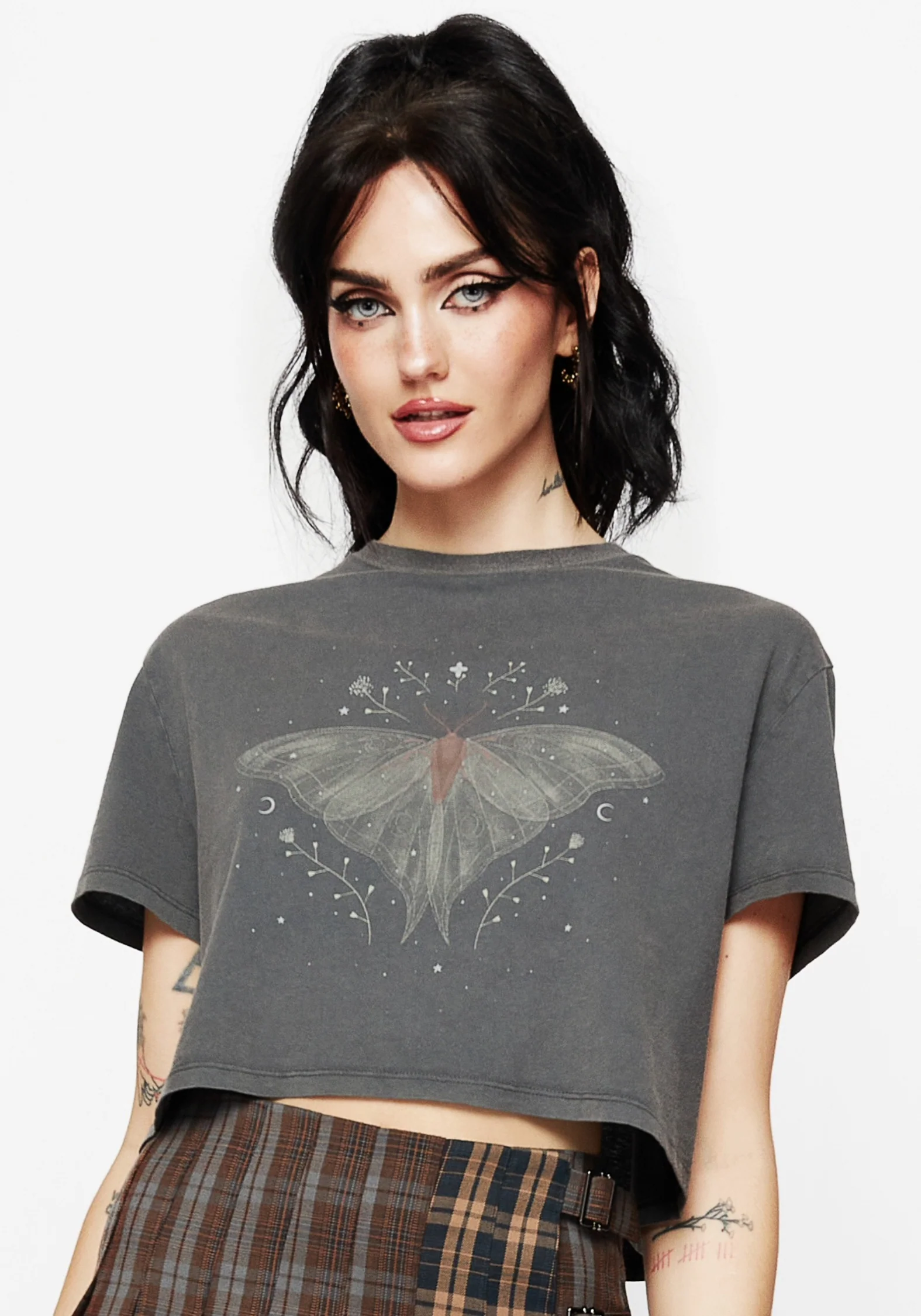 Drift Cotton-Blend Jersey Cropped T-Shirt - Image 8