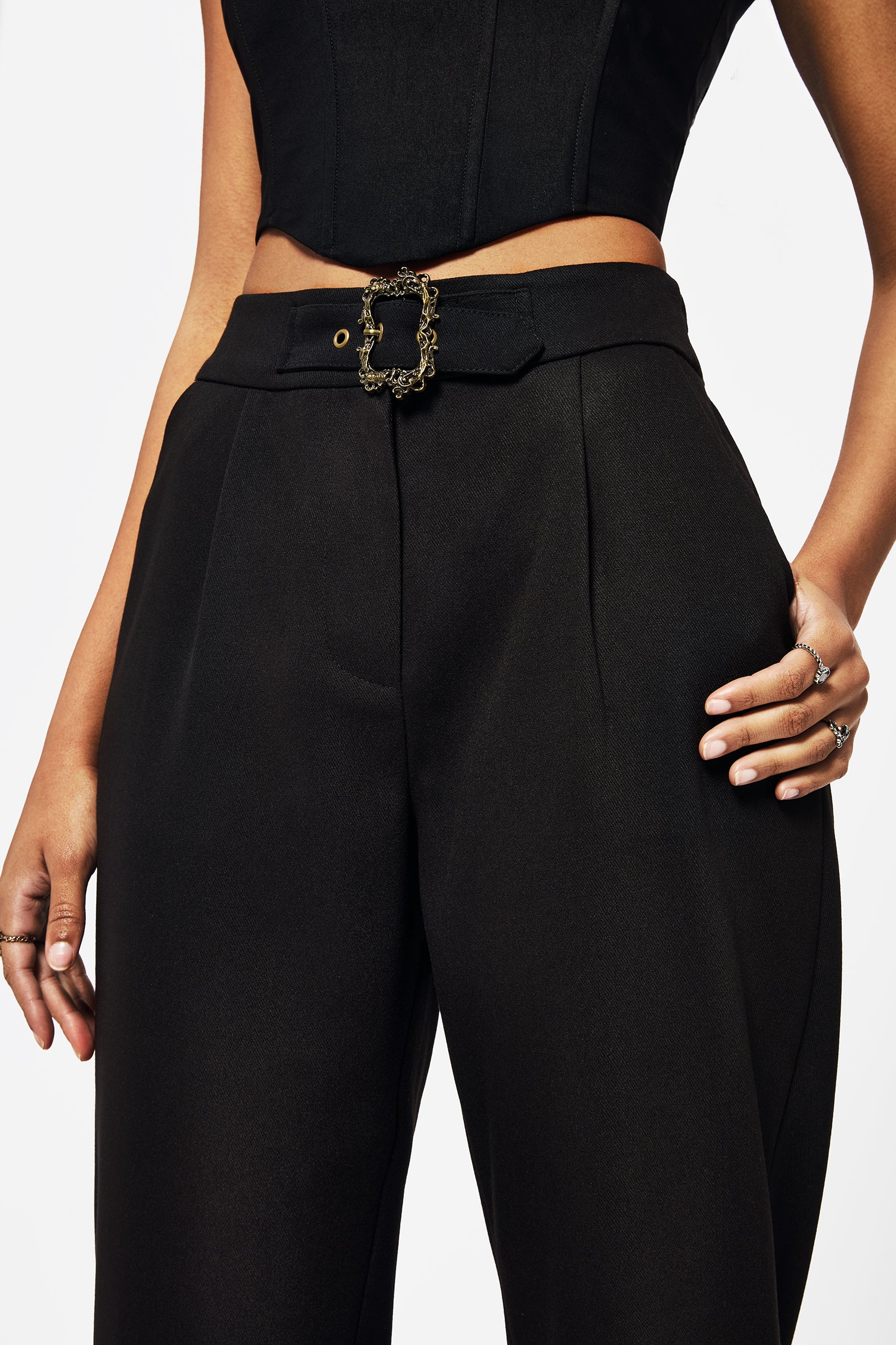 Elder Tapered High Waist Trouser - Image 5