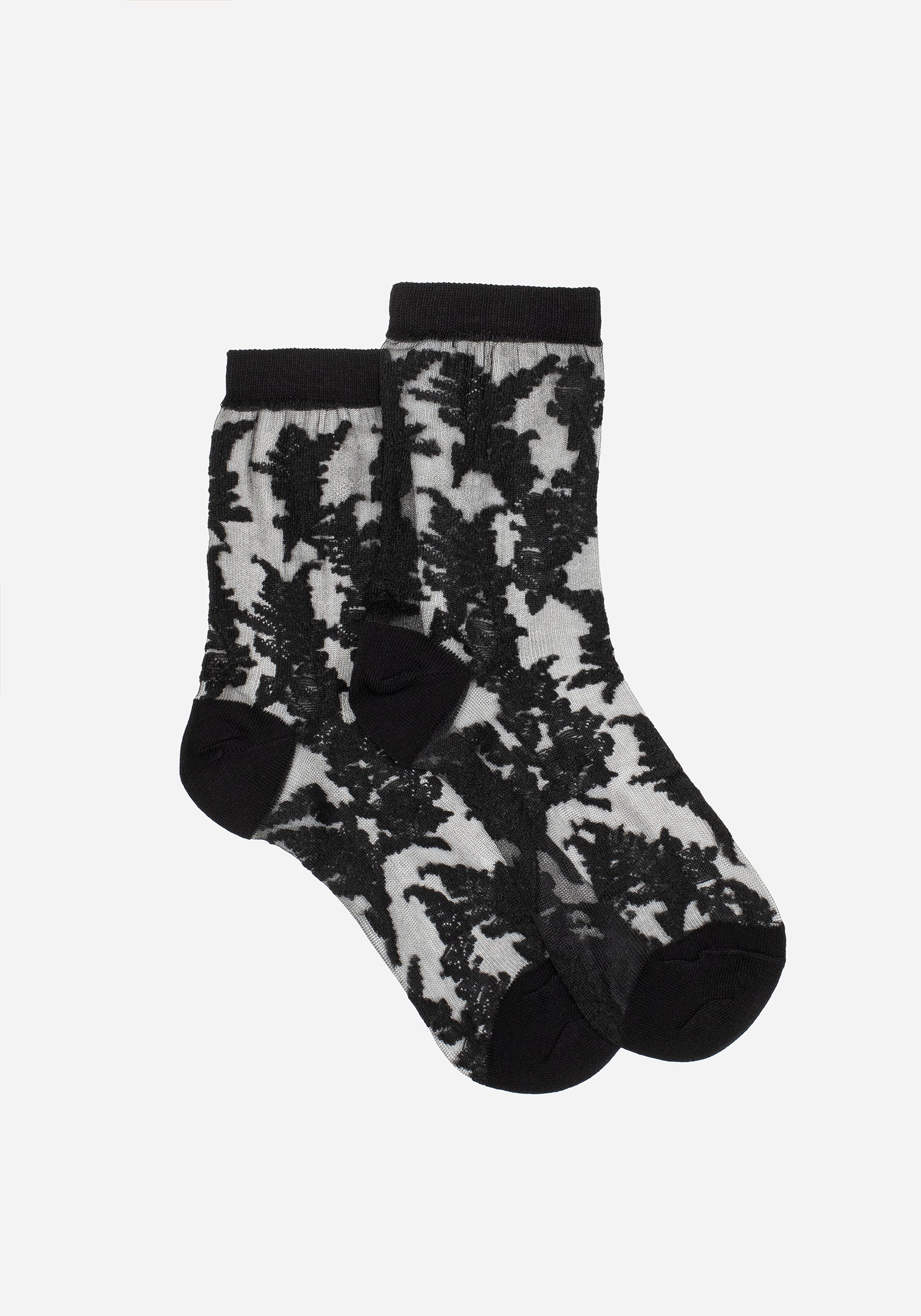 Esoteric Fern Lace Socks - Image 4