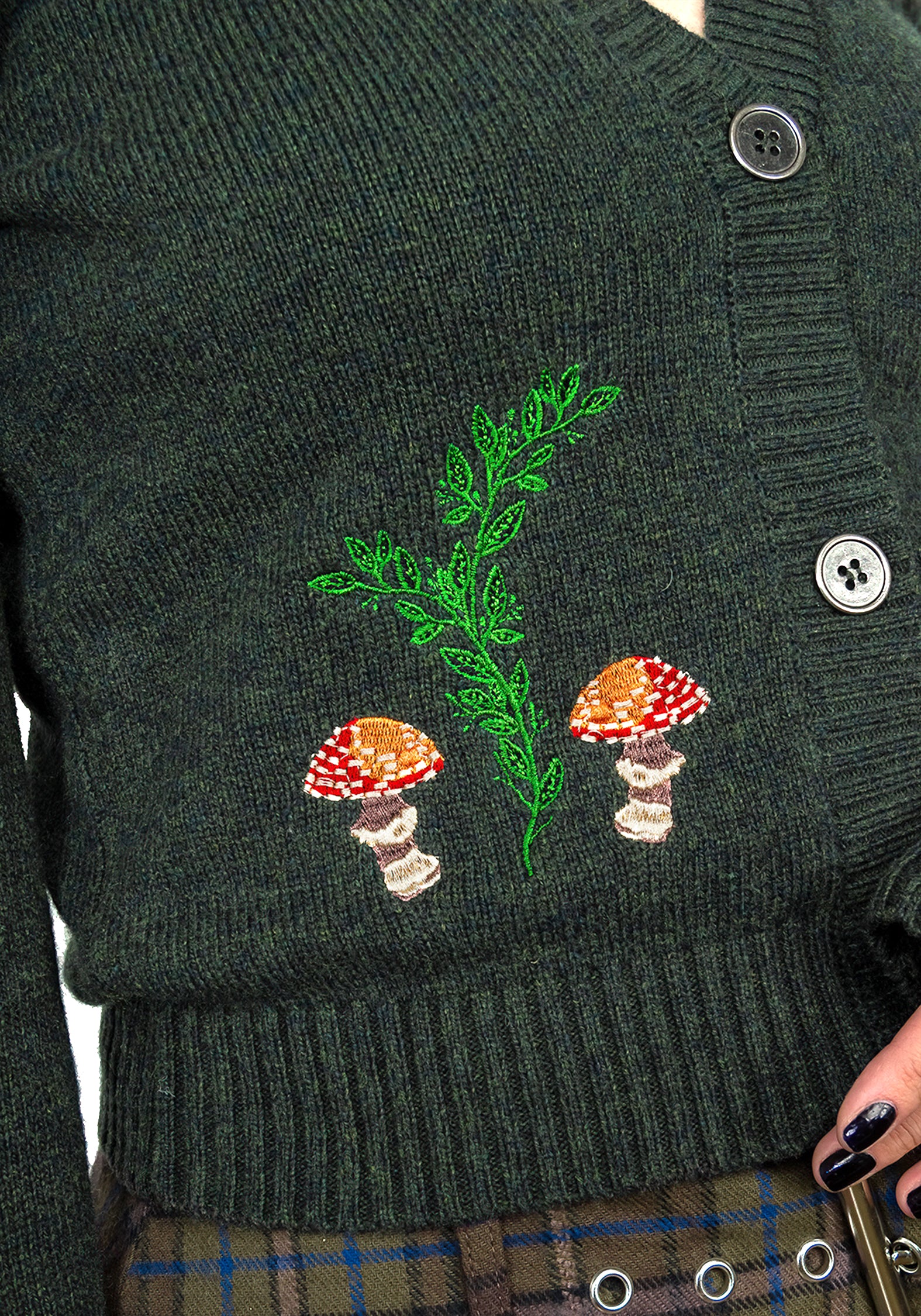 Fable Embroidered Cardigan - Image 5