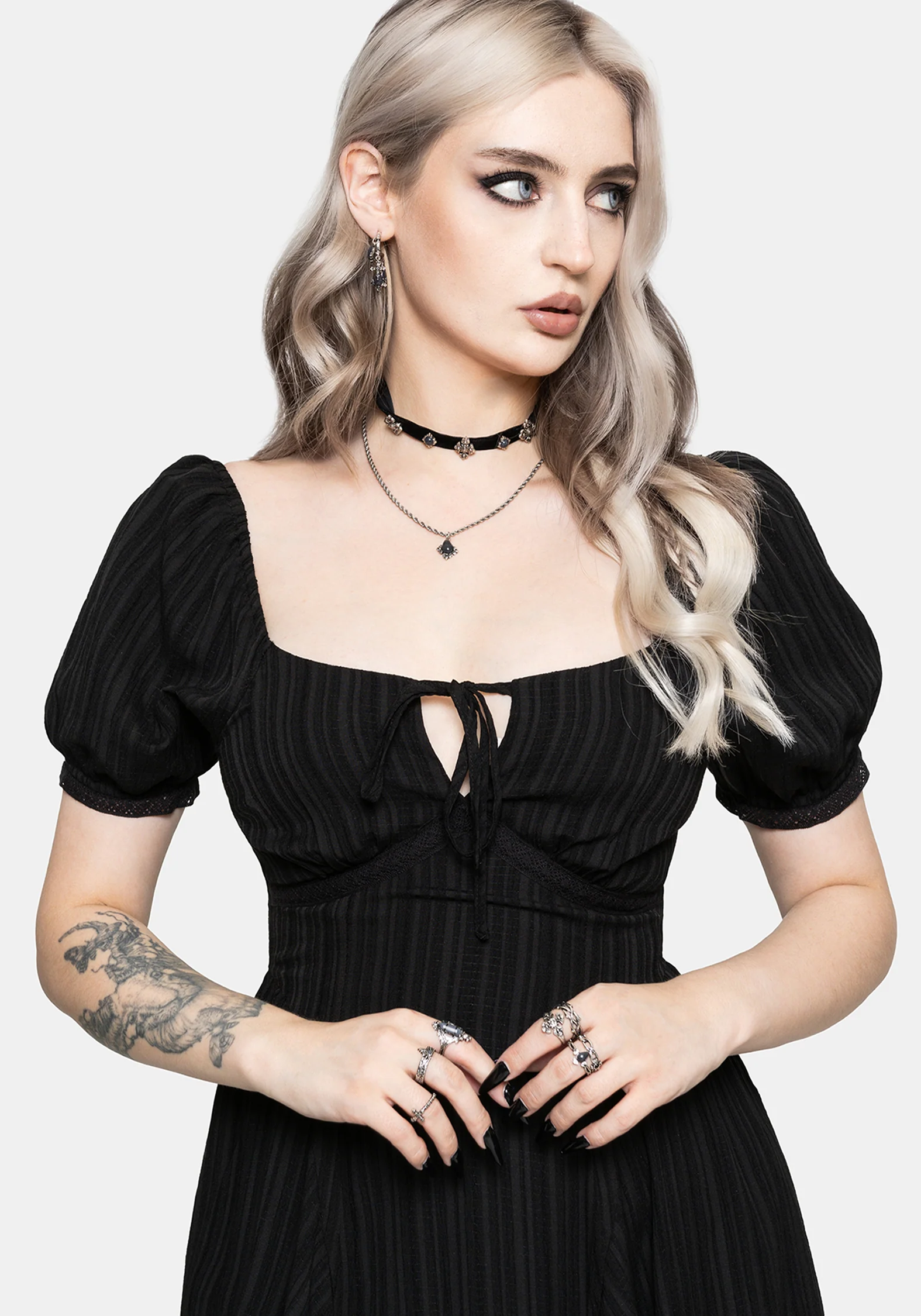 Fenella Keyhole Midi Dress - Image 5