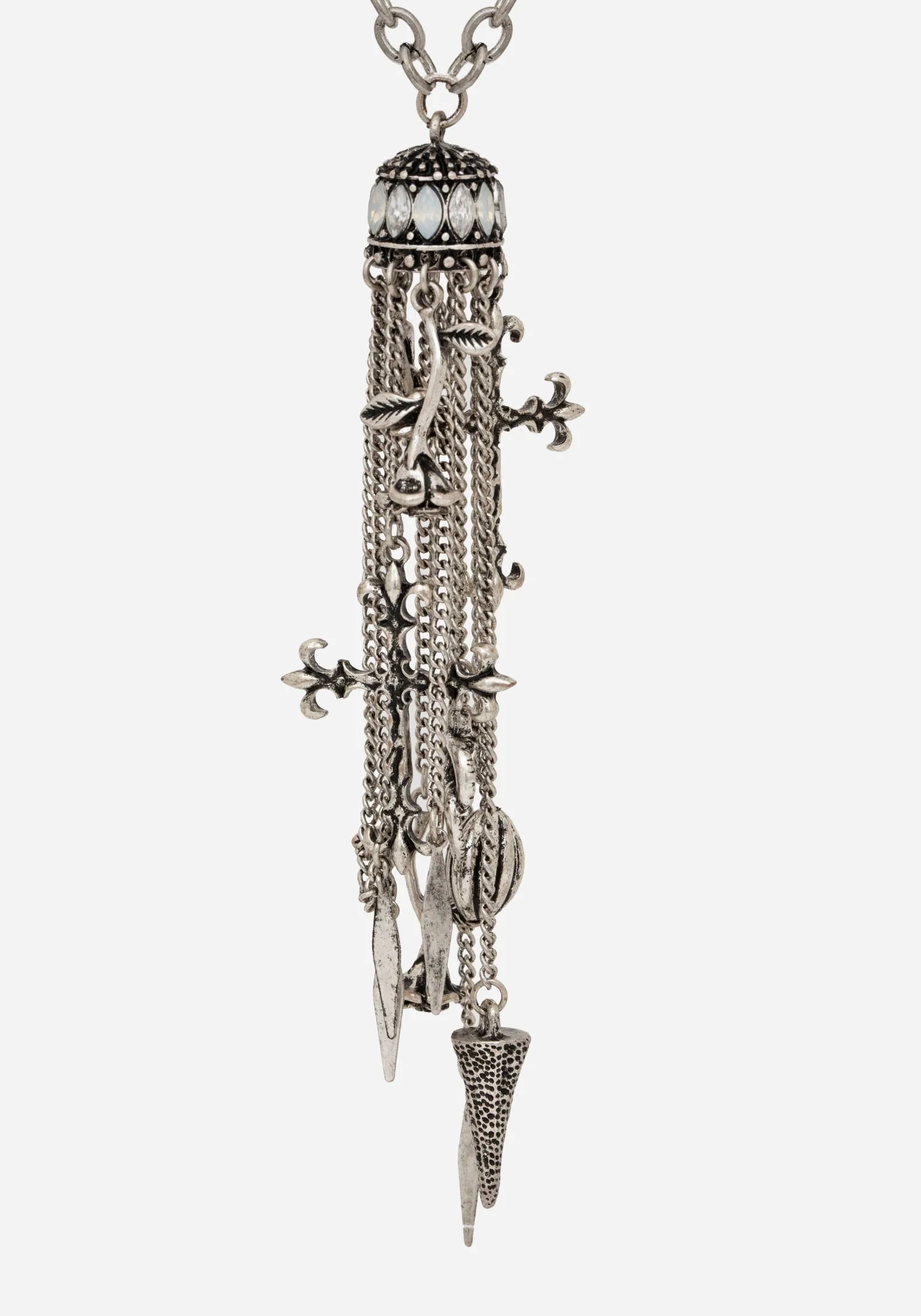 Flaren Charm Drop Necklace - Image 4