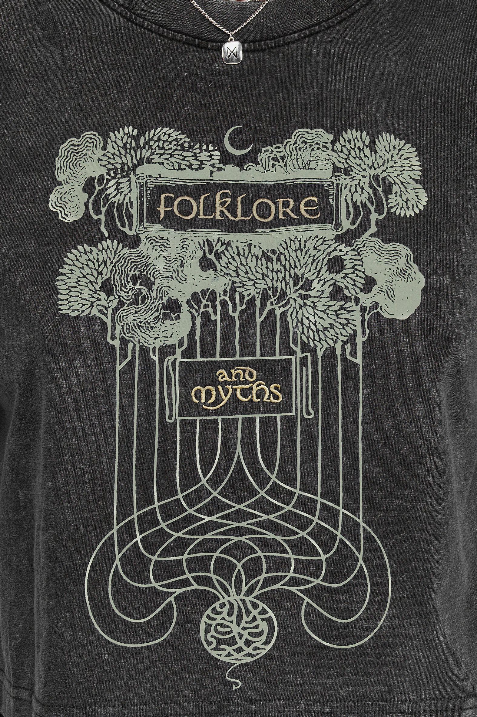 Folklore Boxy Crop T-shirt - Image 2
