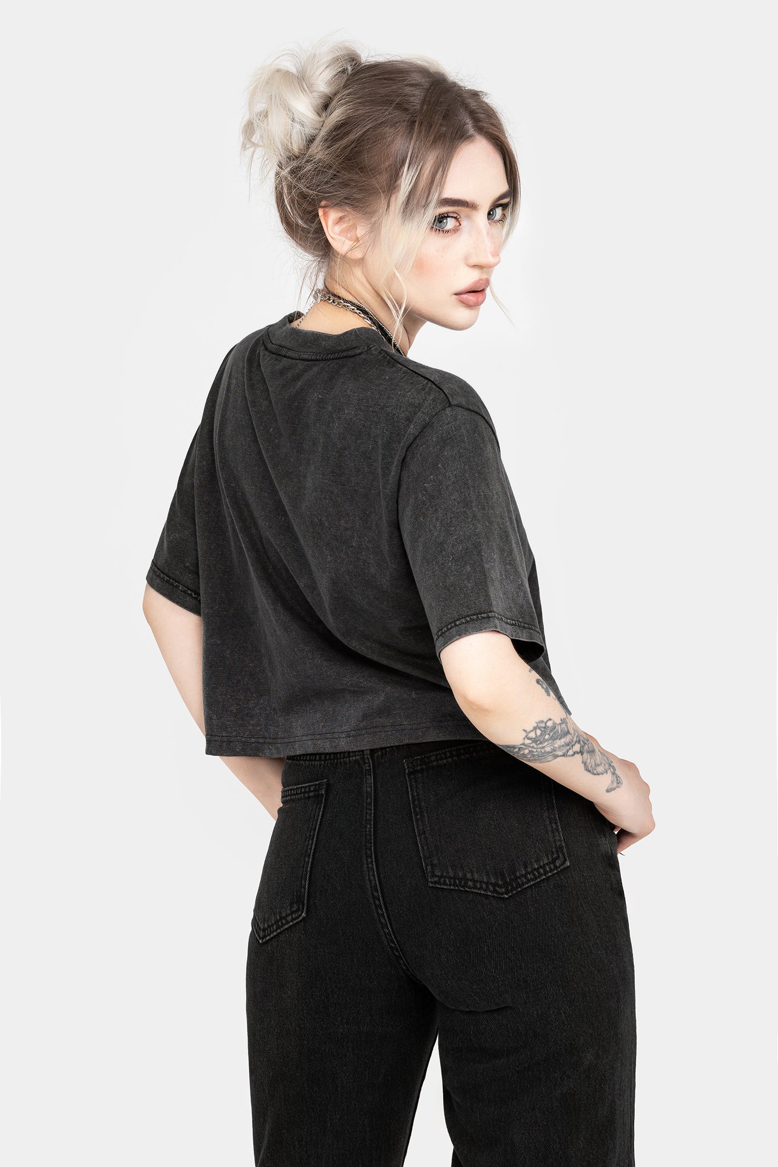 Folklore Boxy Crop T-shirt - Image 3