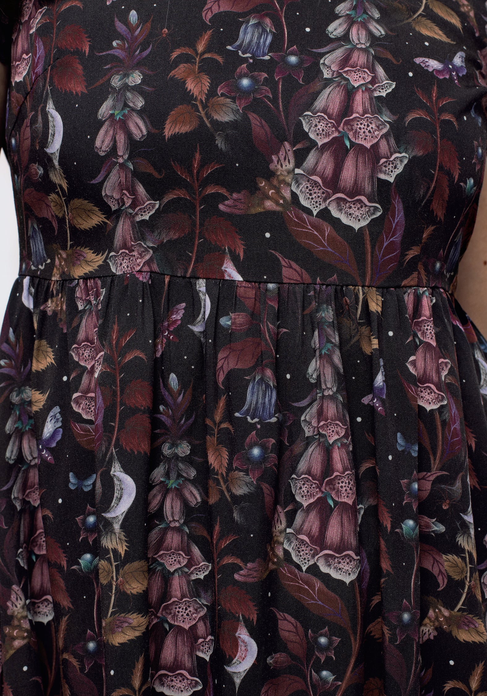 Foxglove Mini Skater Dress - Image 2