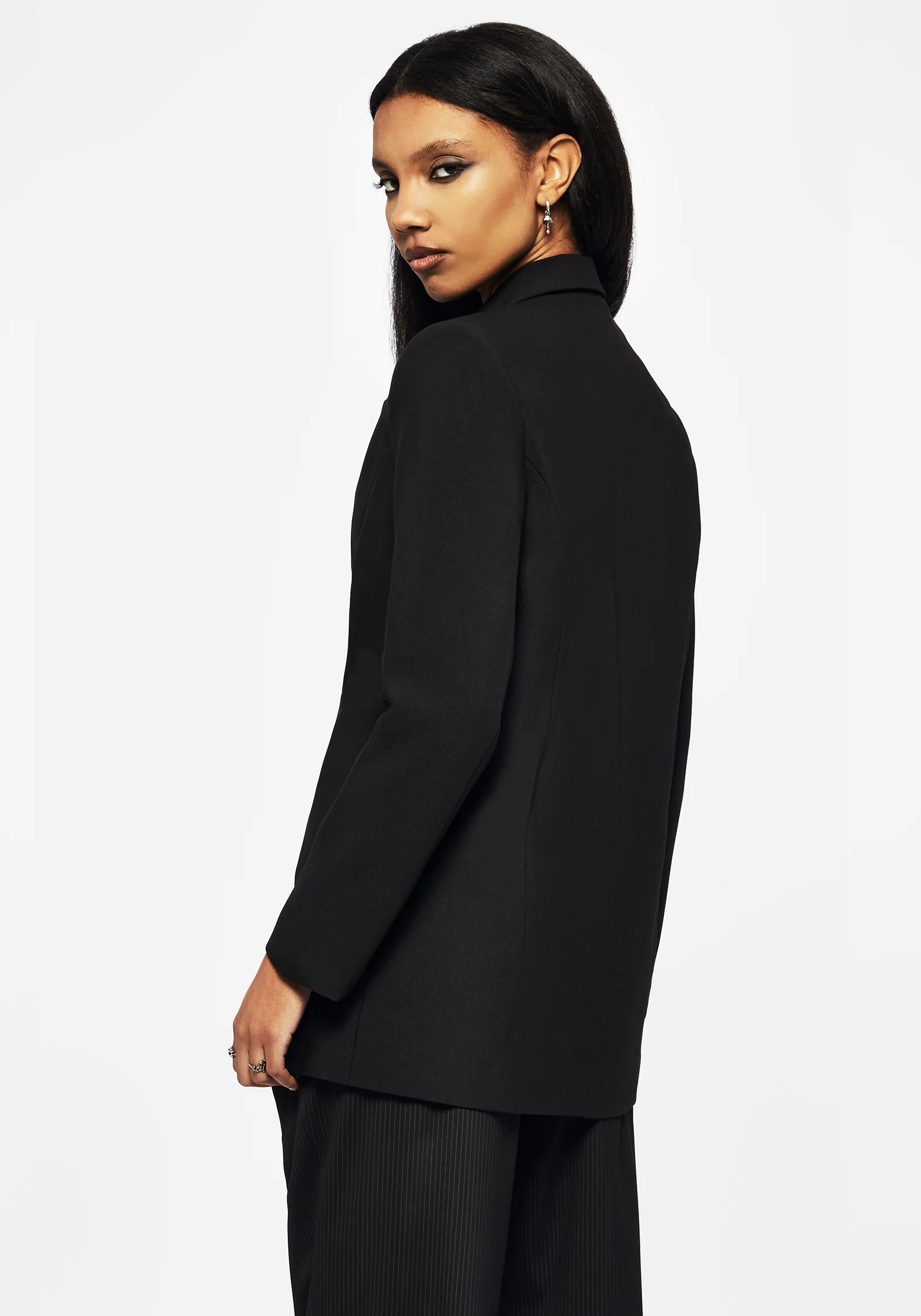 Funnelweb Embroidered Relaxed Blazer - Image 3