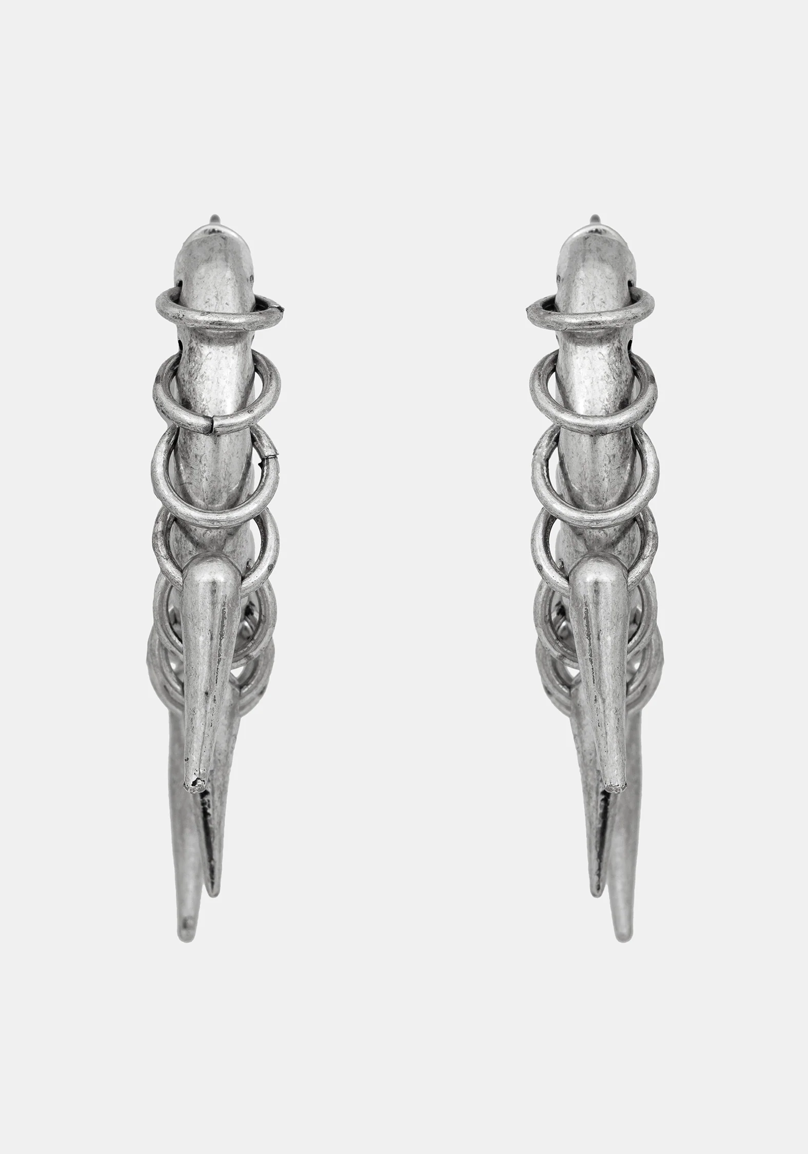 Gloryx Spike Pierced Hoops - Image 5