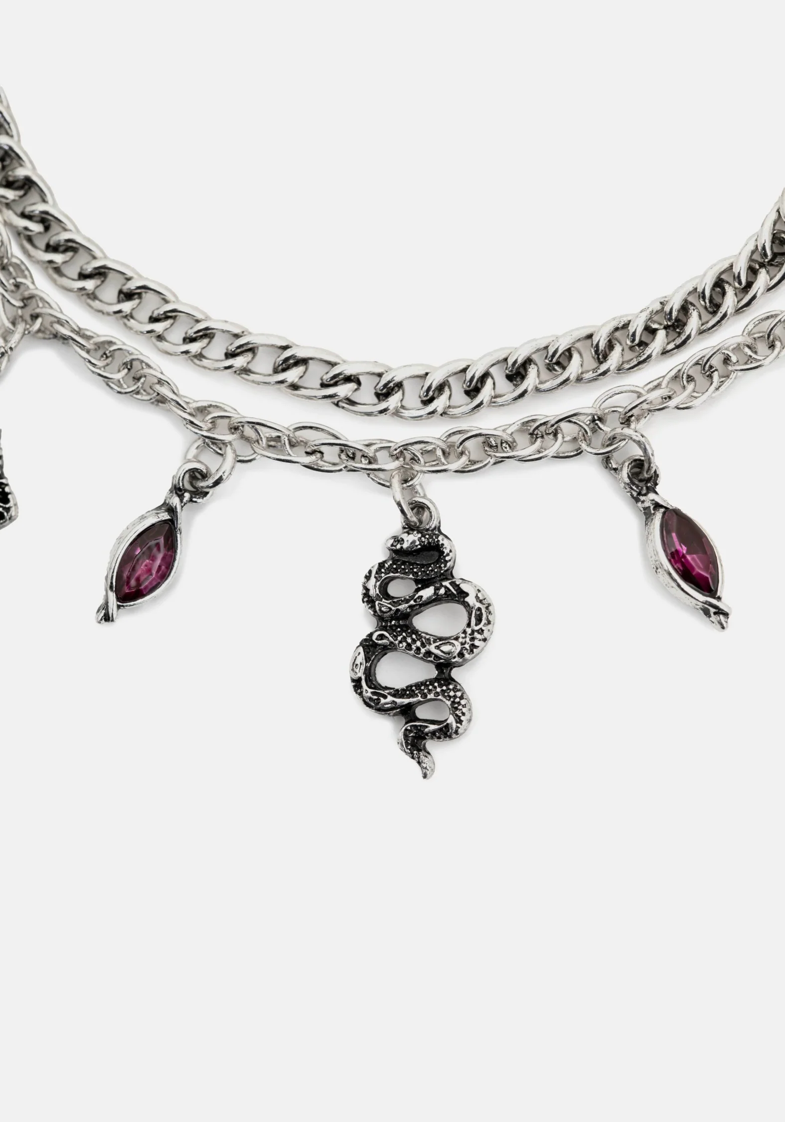 Gorthe Layered Snake Eye Bracelet - Image 2