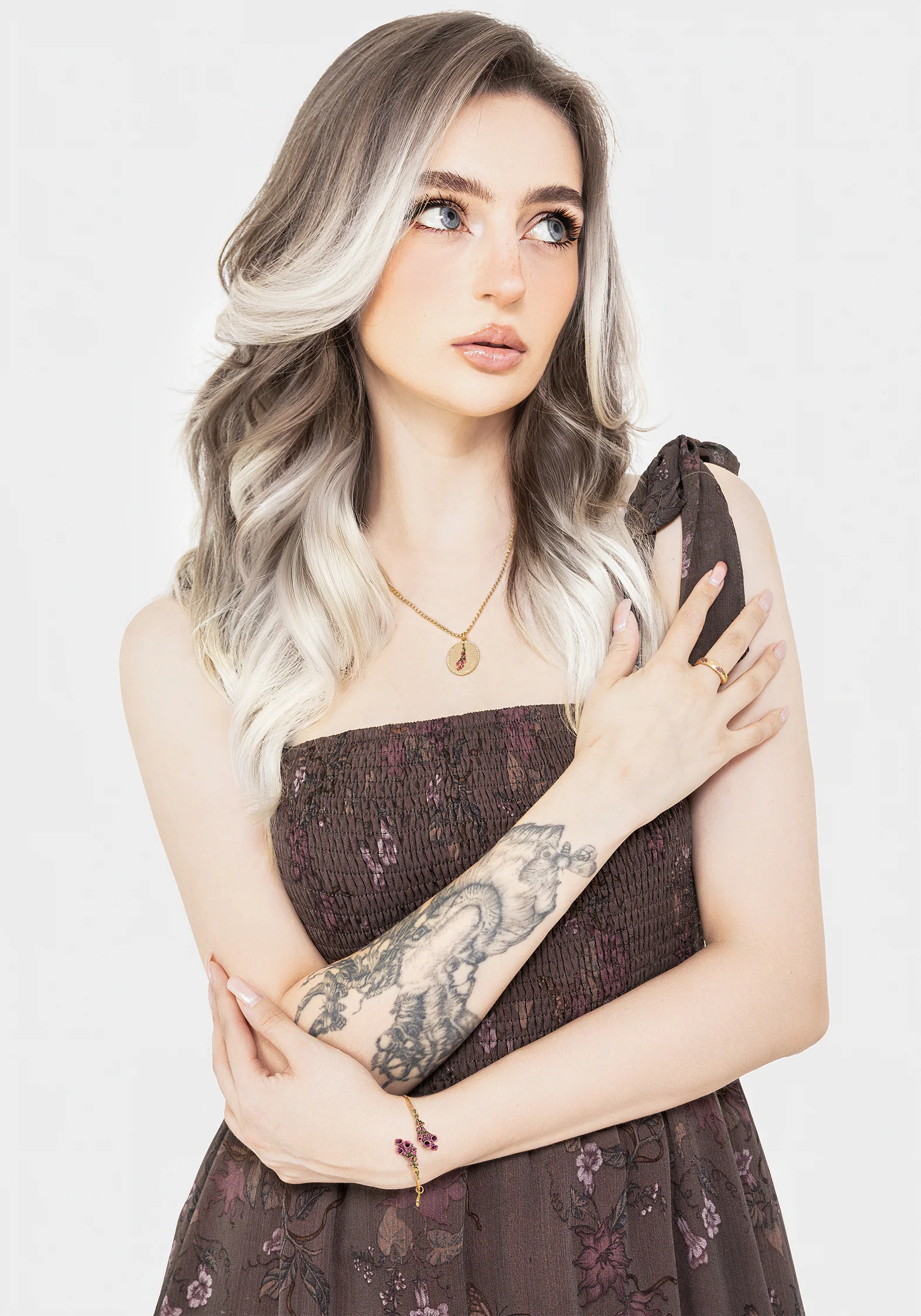 Hermia Foxglove Necklace - Image 8