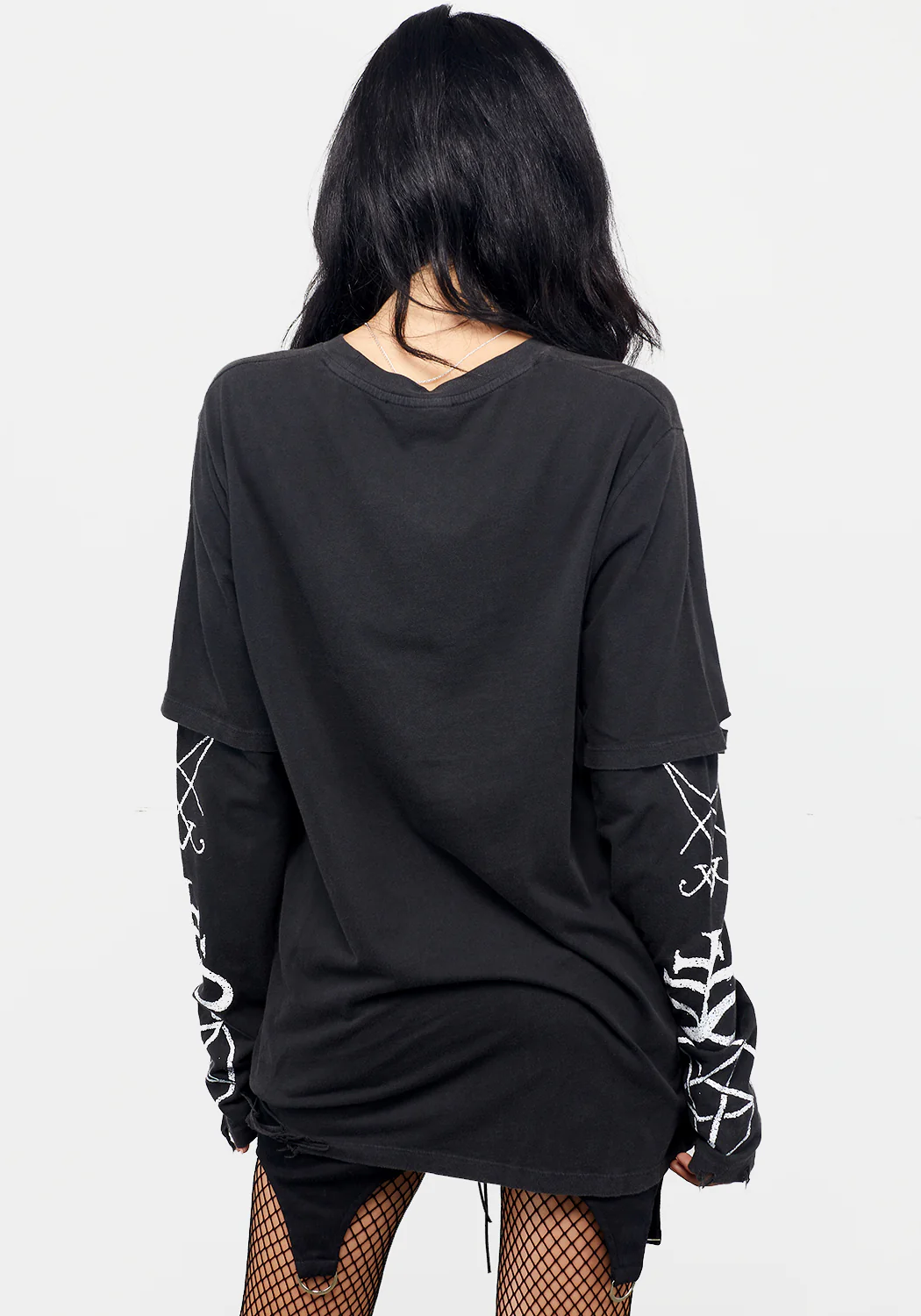 Infernal Layered Long Sleeve T-Shirt - Image 6