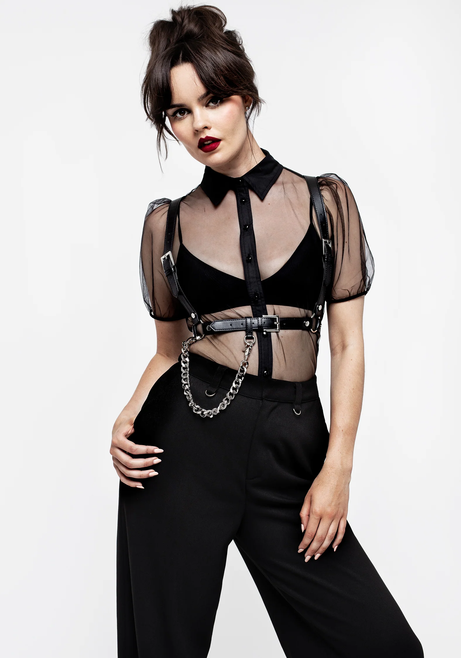 Karina Puff Sleeve Shirt - Image 7