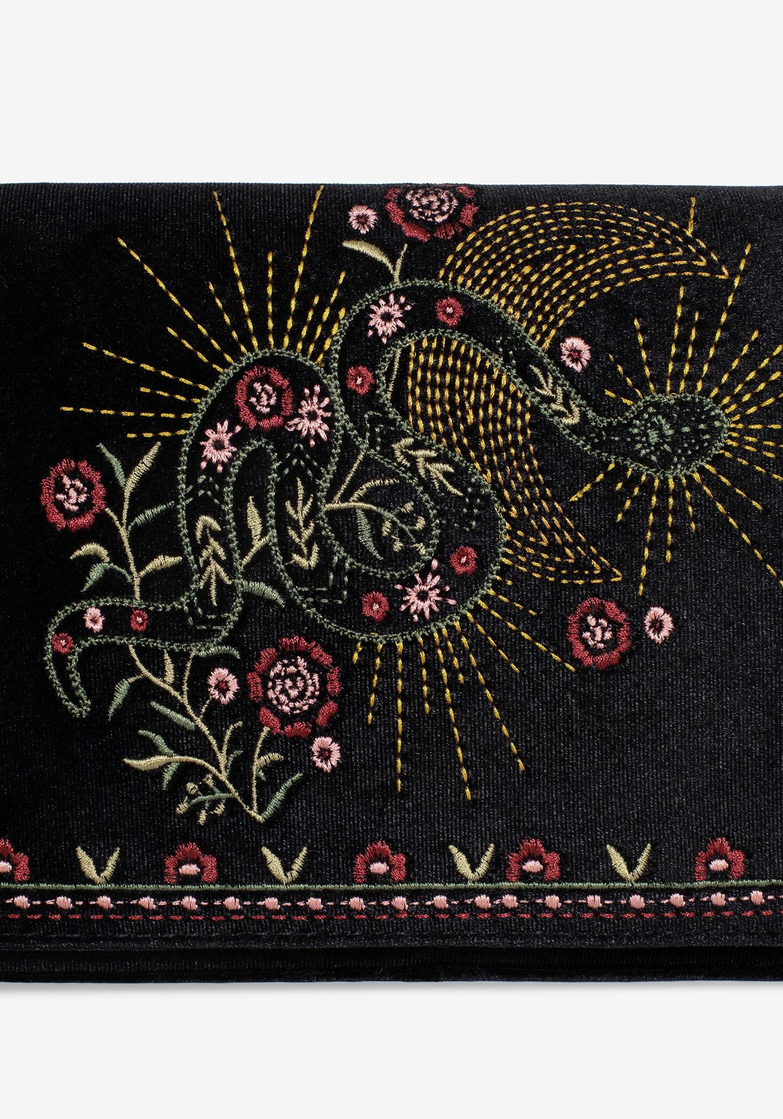Kobra Snake Embroidered Crossbody Bag - Image 3
