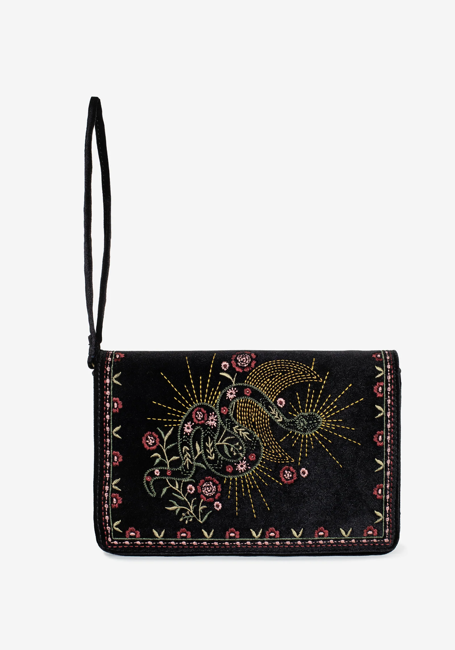 Kobra Snake Embroidered Crossbody Bag - Image 7