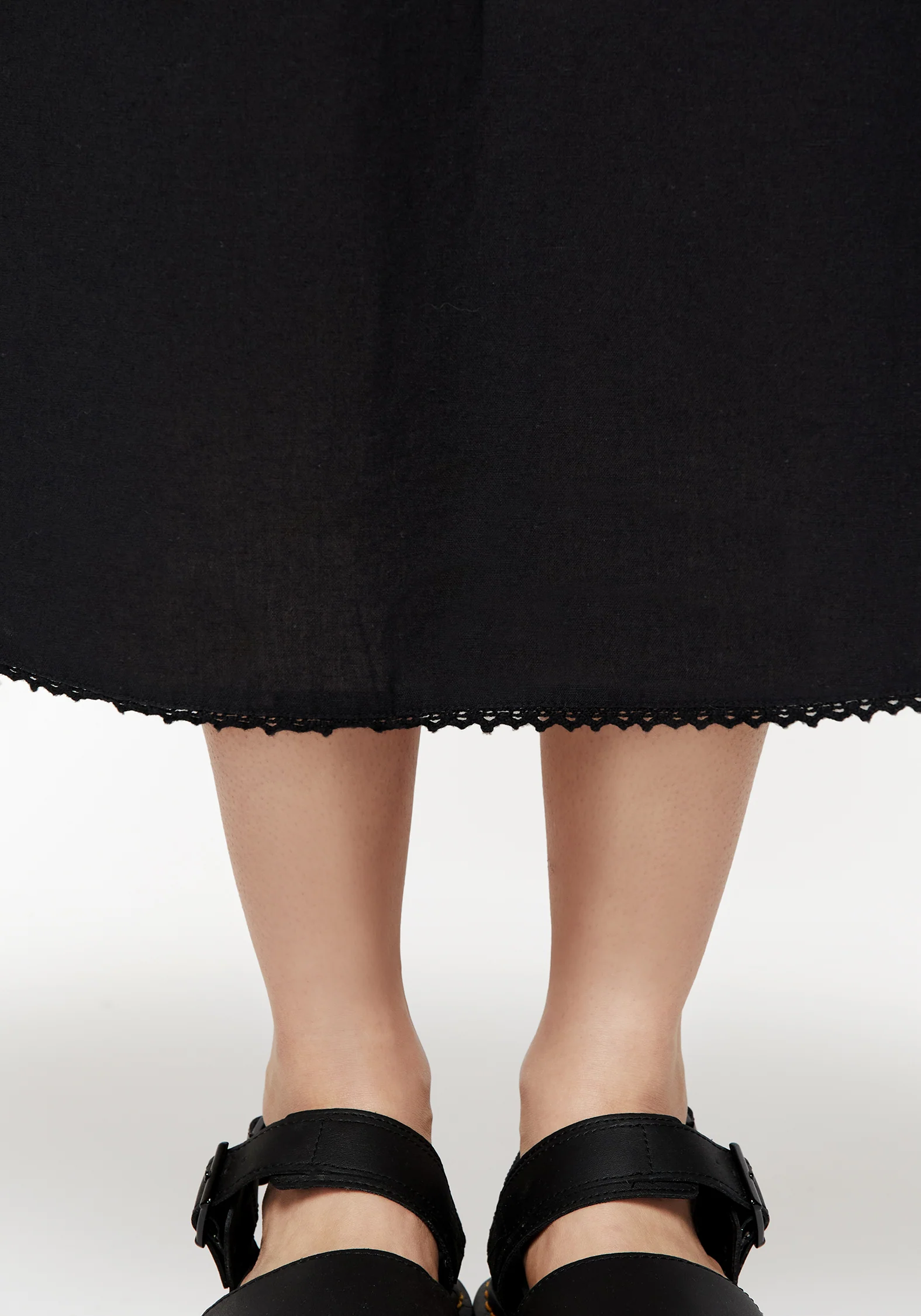 Larissa Hand Embroidered Smocked Midaxi Dress - Image 4