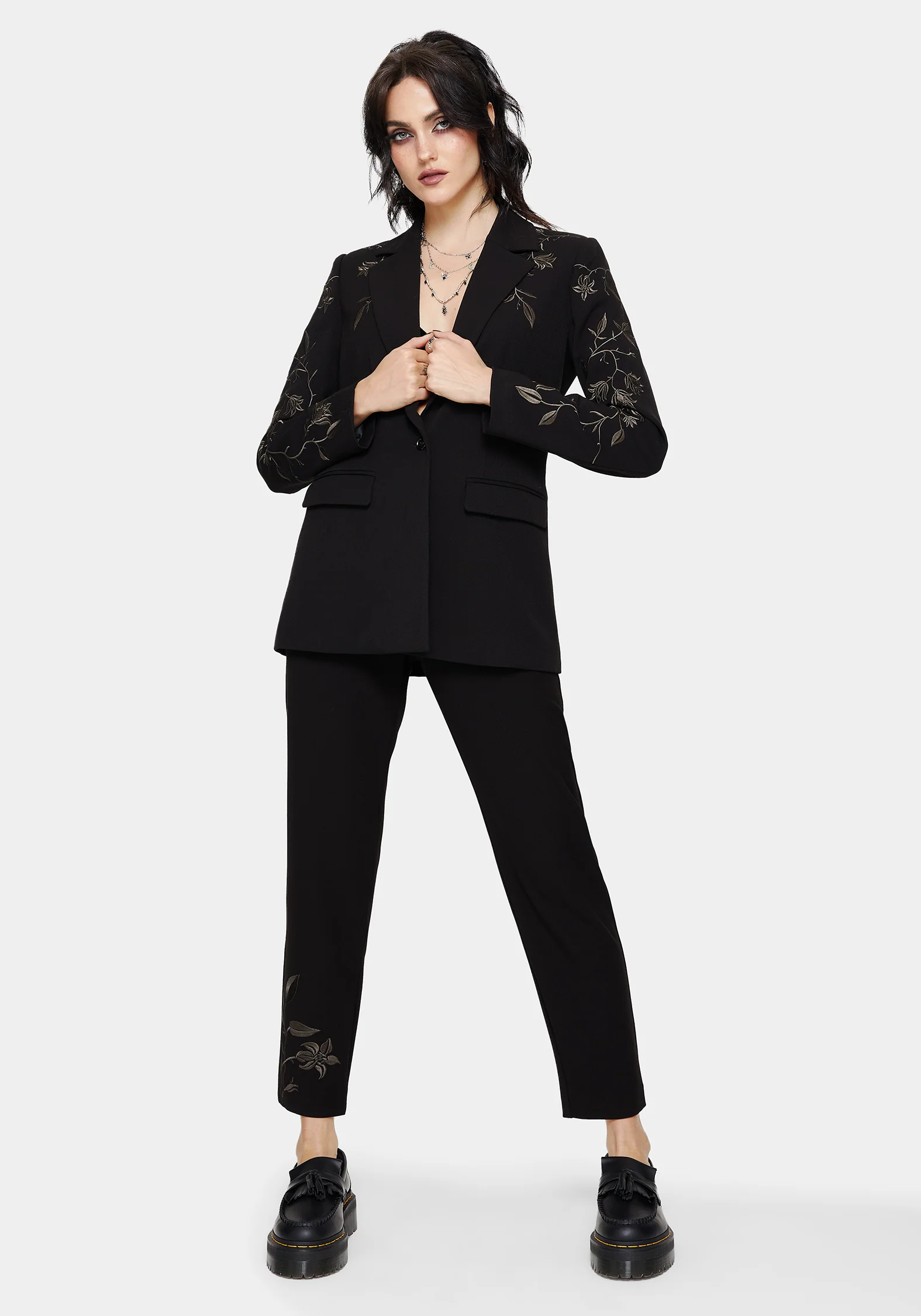Maira Embroidered Blazer - Image 5