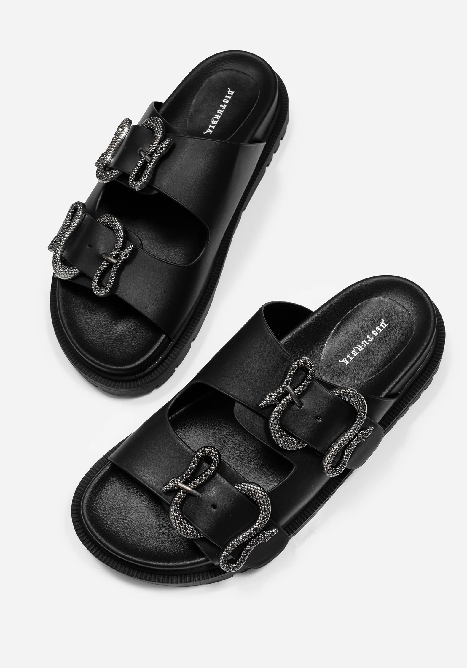 Mamba Snake Buckle Sandals - Image 6