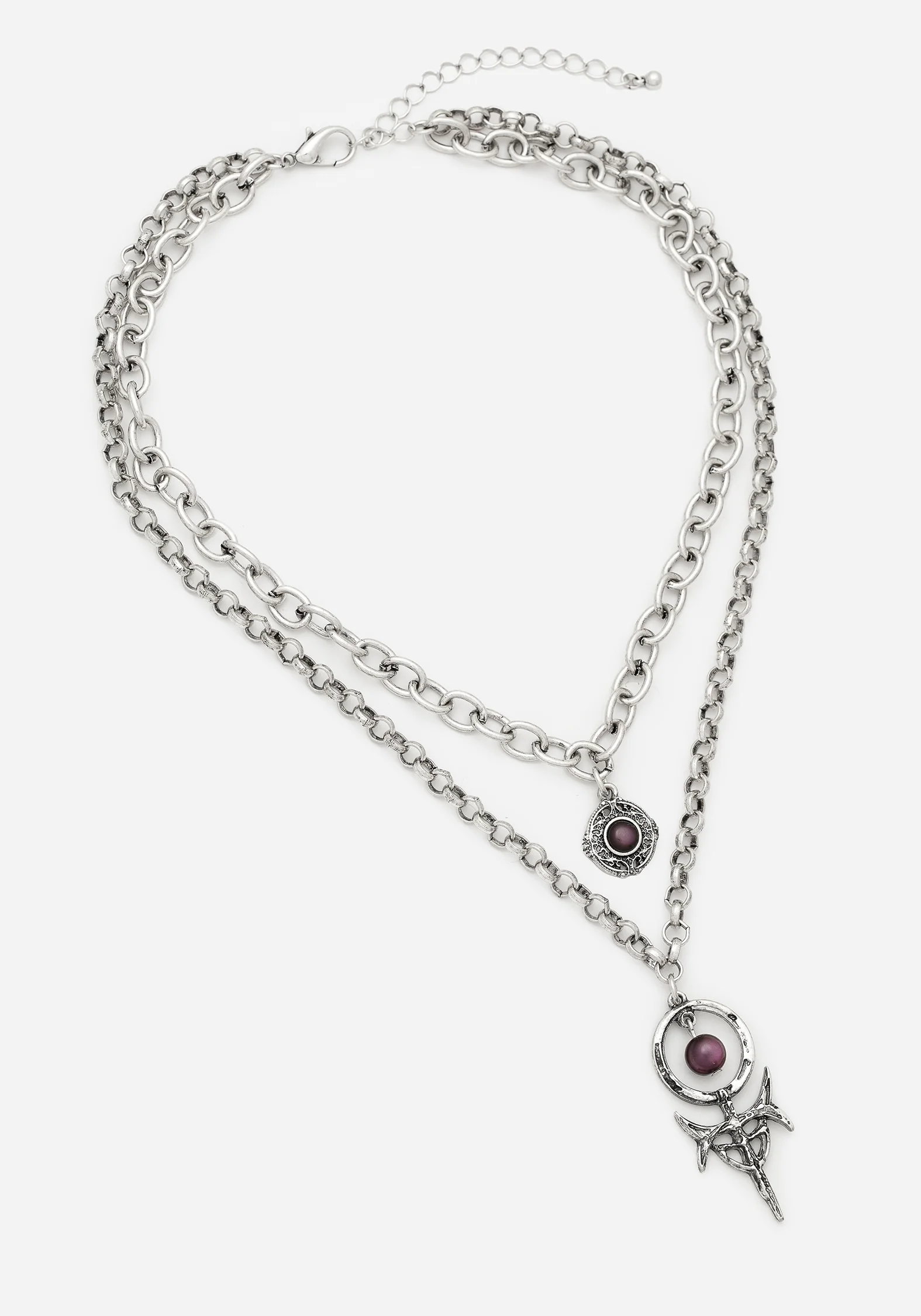Manea Layered Multichain Necklace - Image 5