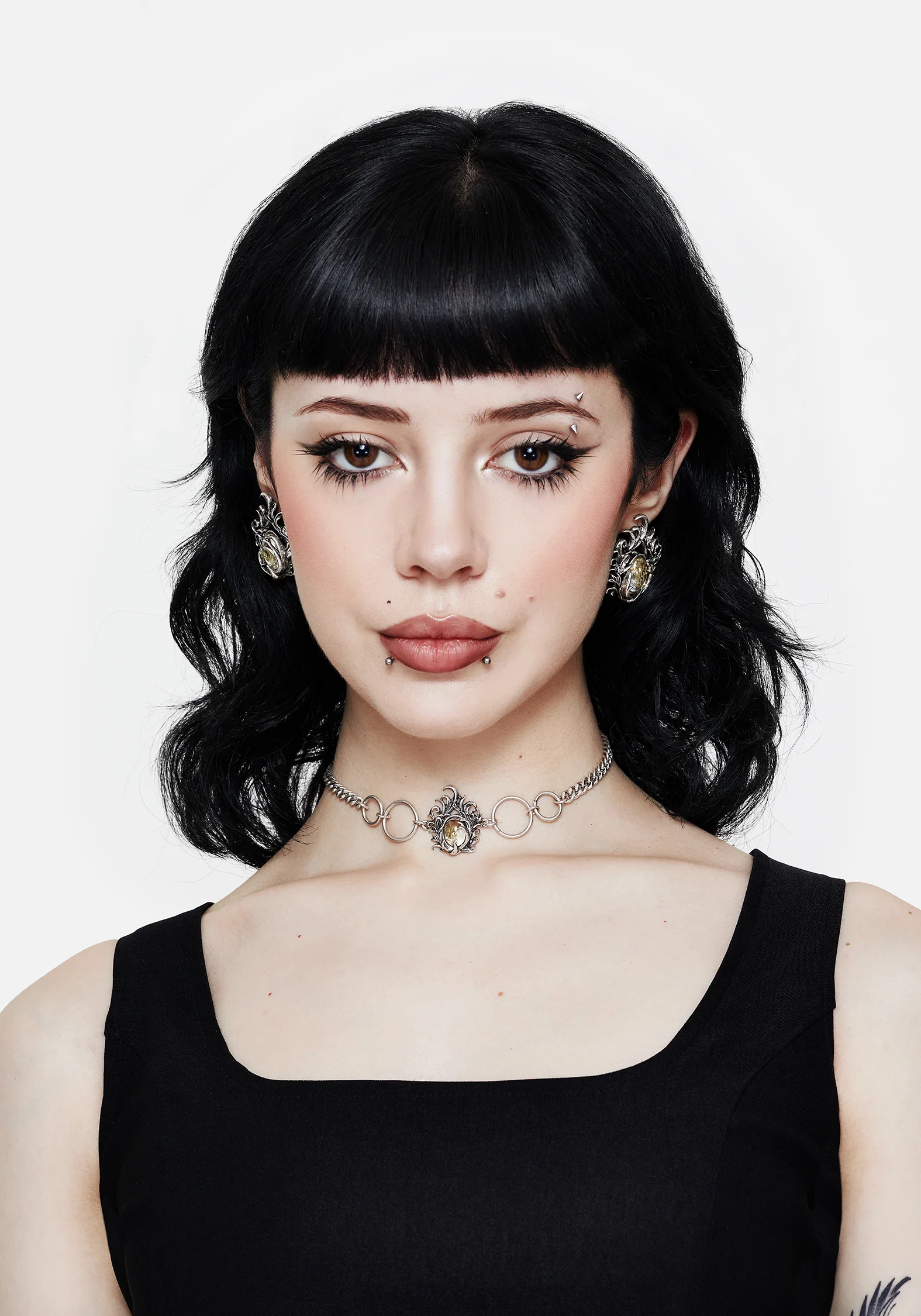 Marte Trapped Flower Earrings - Image 6