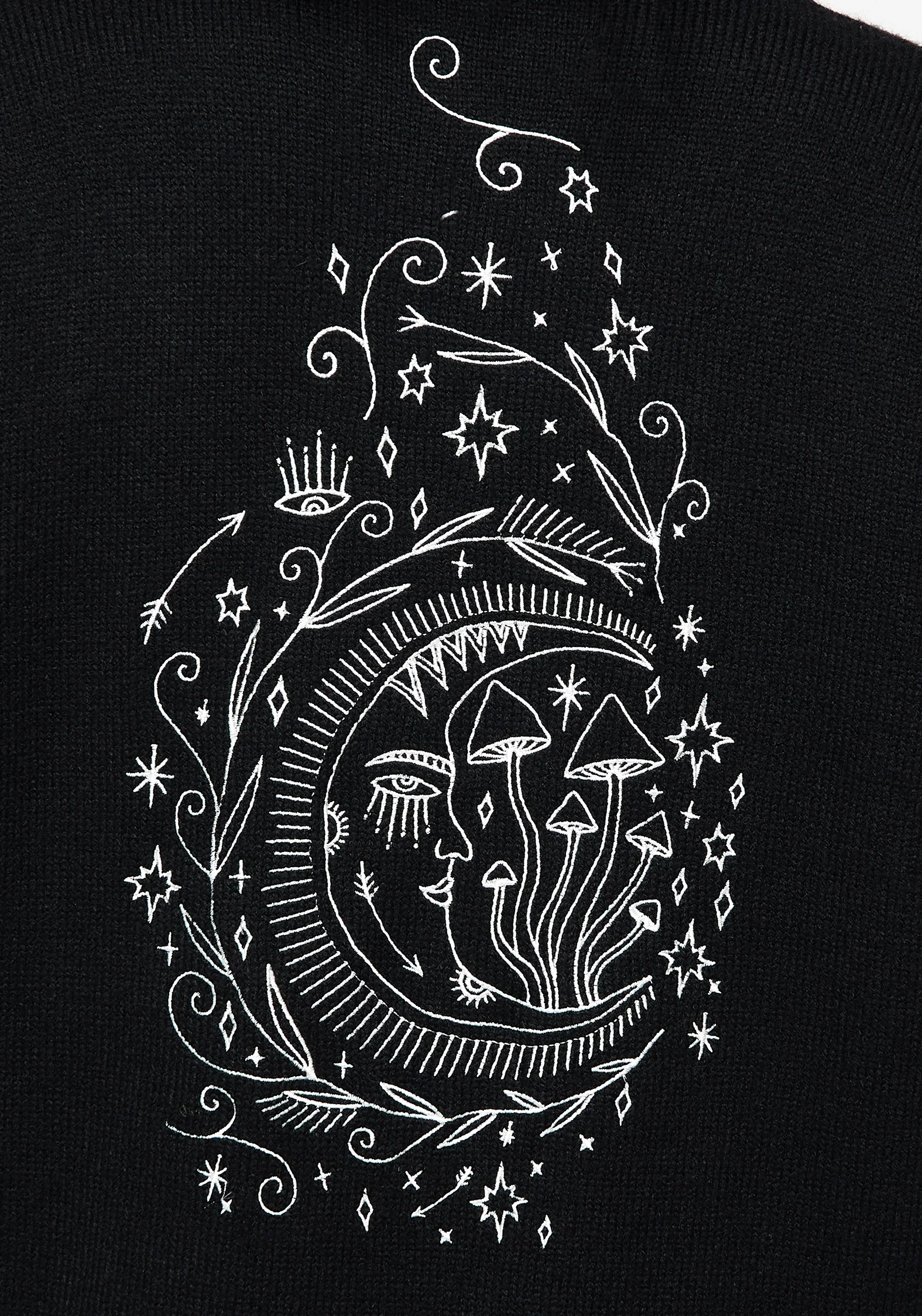 Marzanna Embroidered Longline Cardigan - Image 5