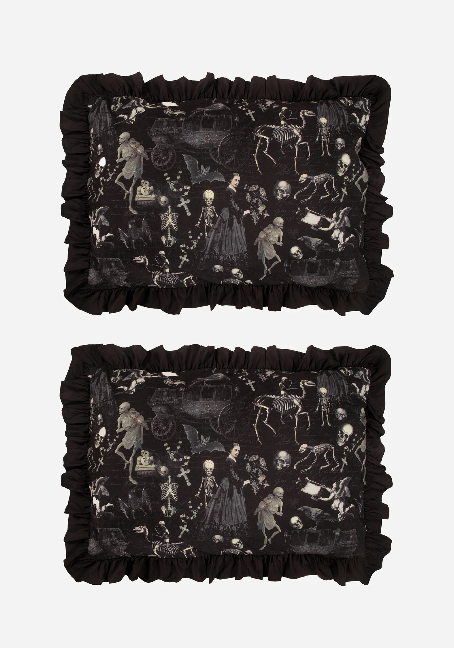 Melancholia Ruffle Bedding Set - UK Double - Image 7