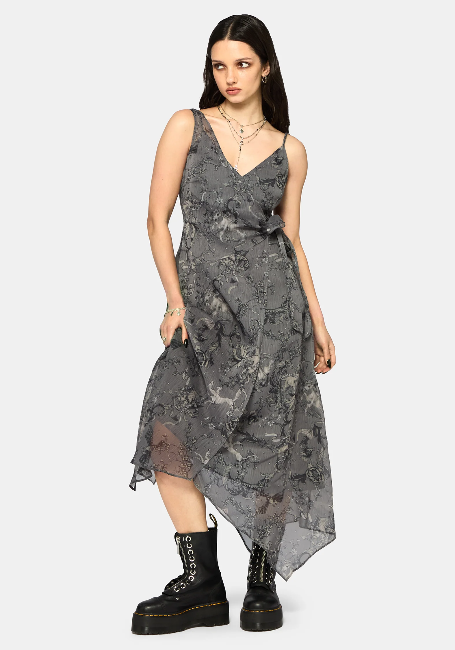 Merunicorn Enchanted Forest Midaxi Dress - Image 5