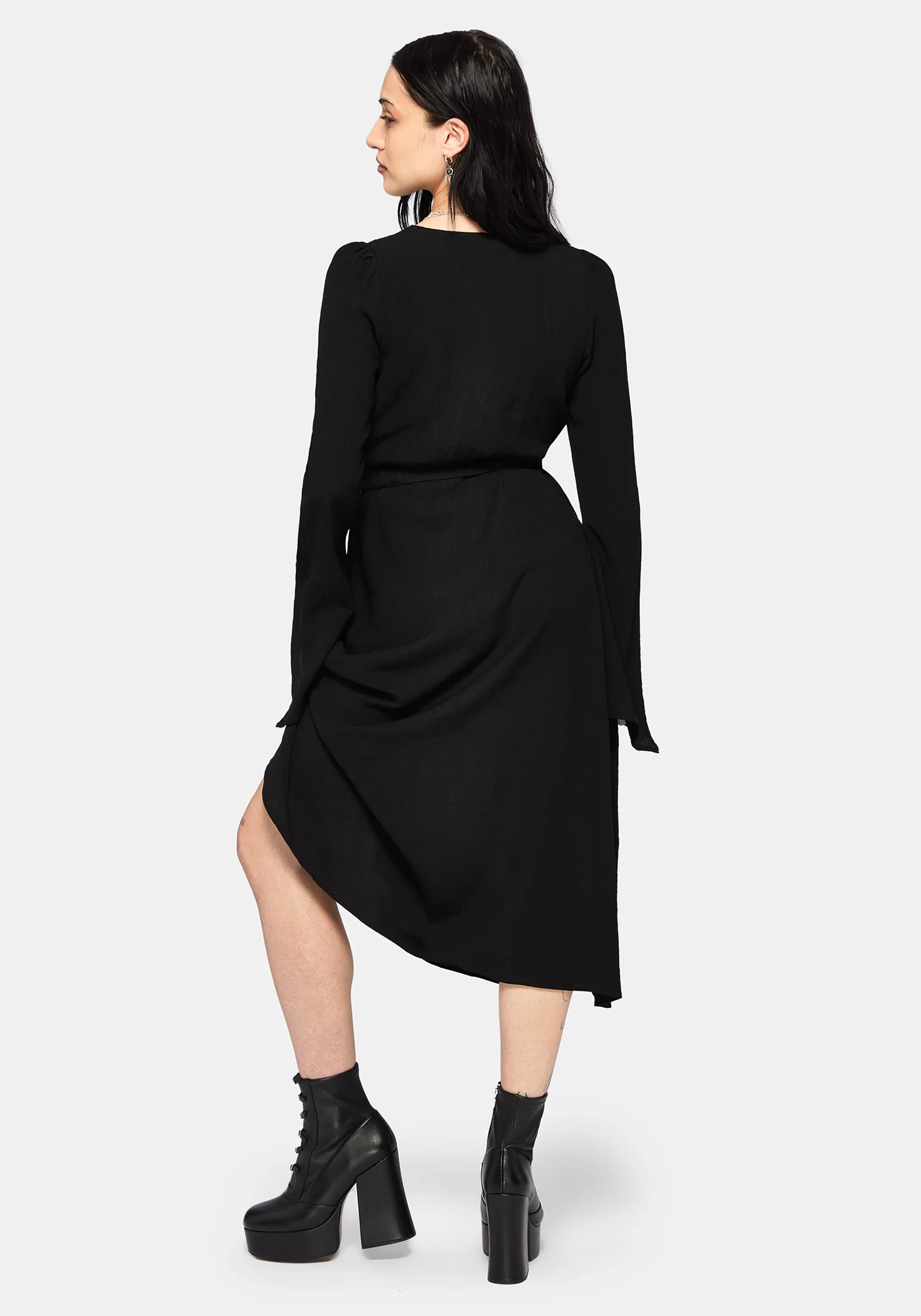 Millicent Chain Front Midi Dress - Image 4