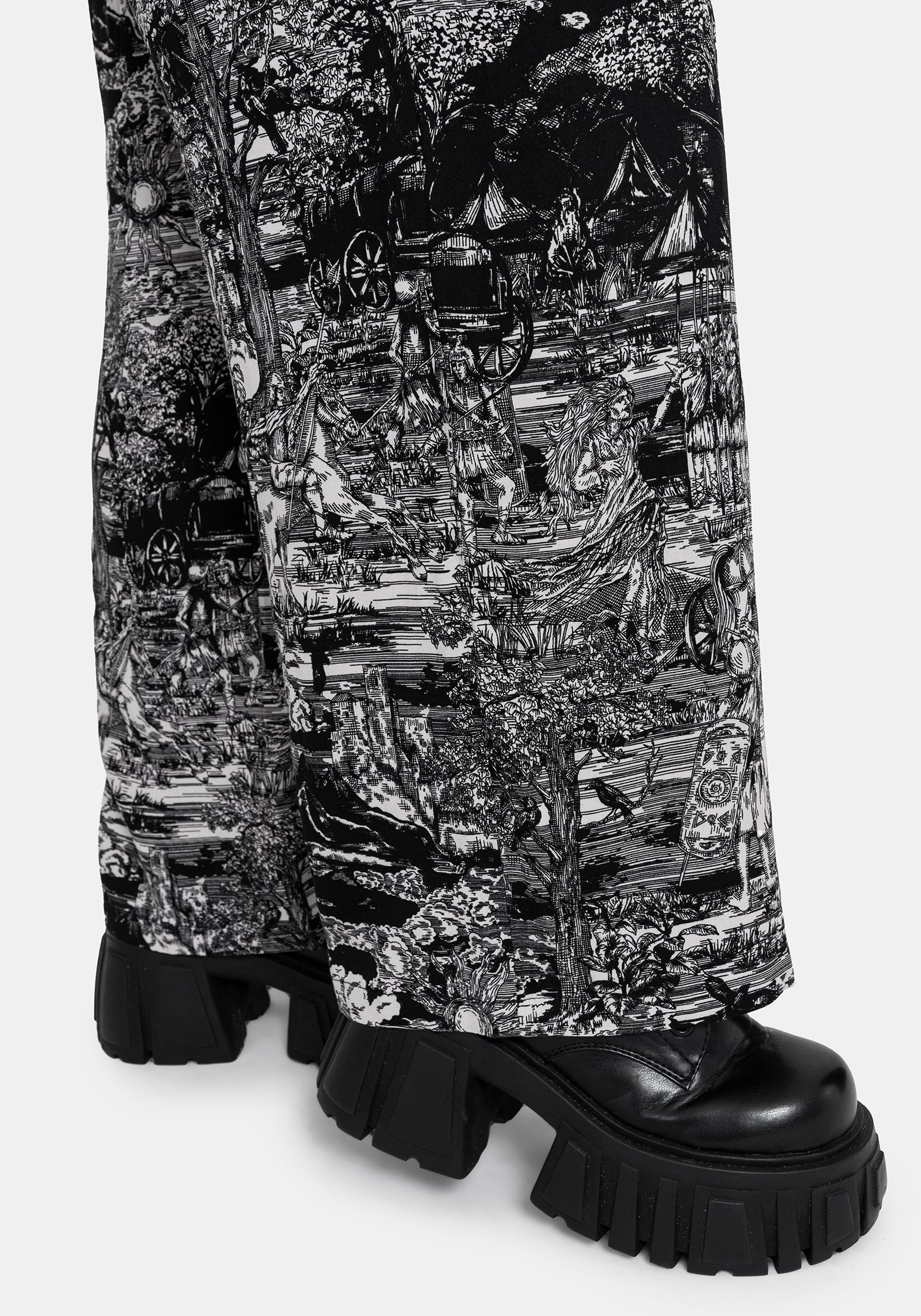 Nara Boudicca Printed Wide Leg Trouser - Image 6