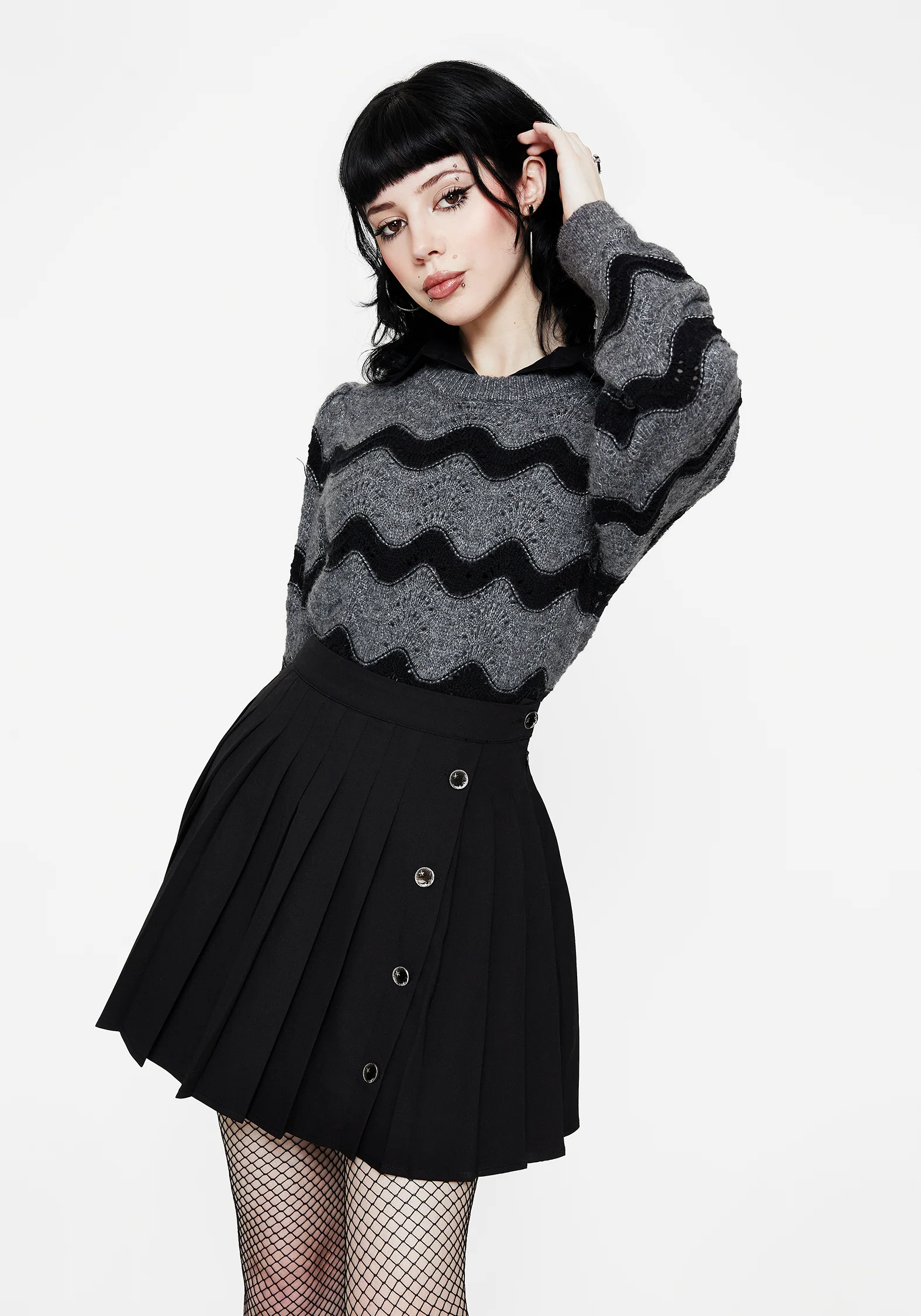 Nave Cotton Stripe Knit Jumper - Image 5