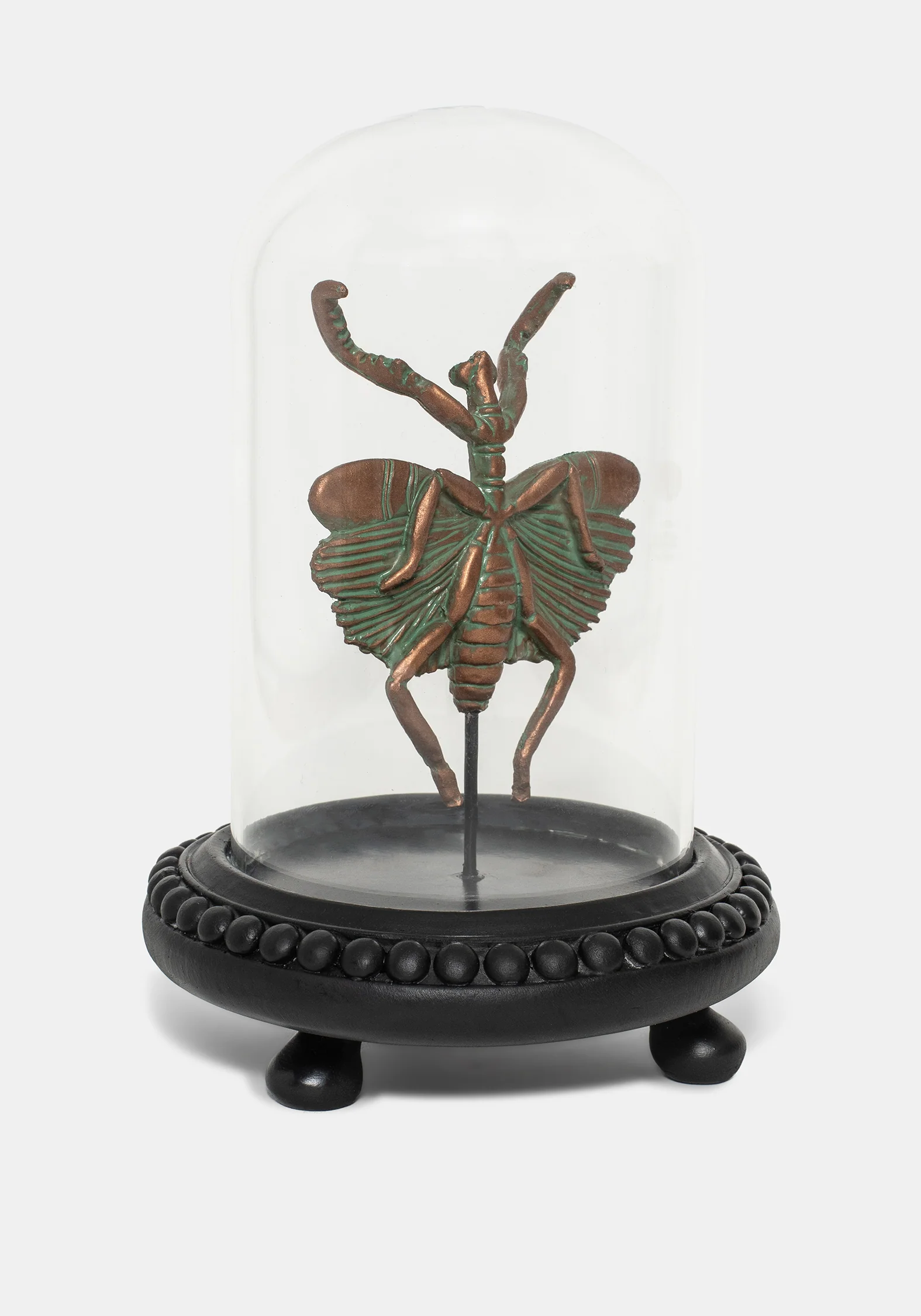 Nerissa Bug In Jar - Bronze & Green - Image 4