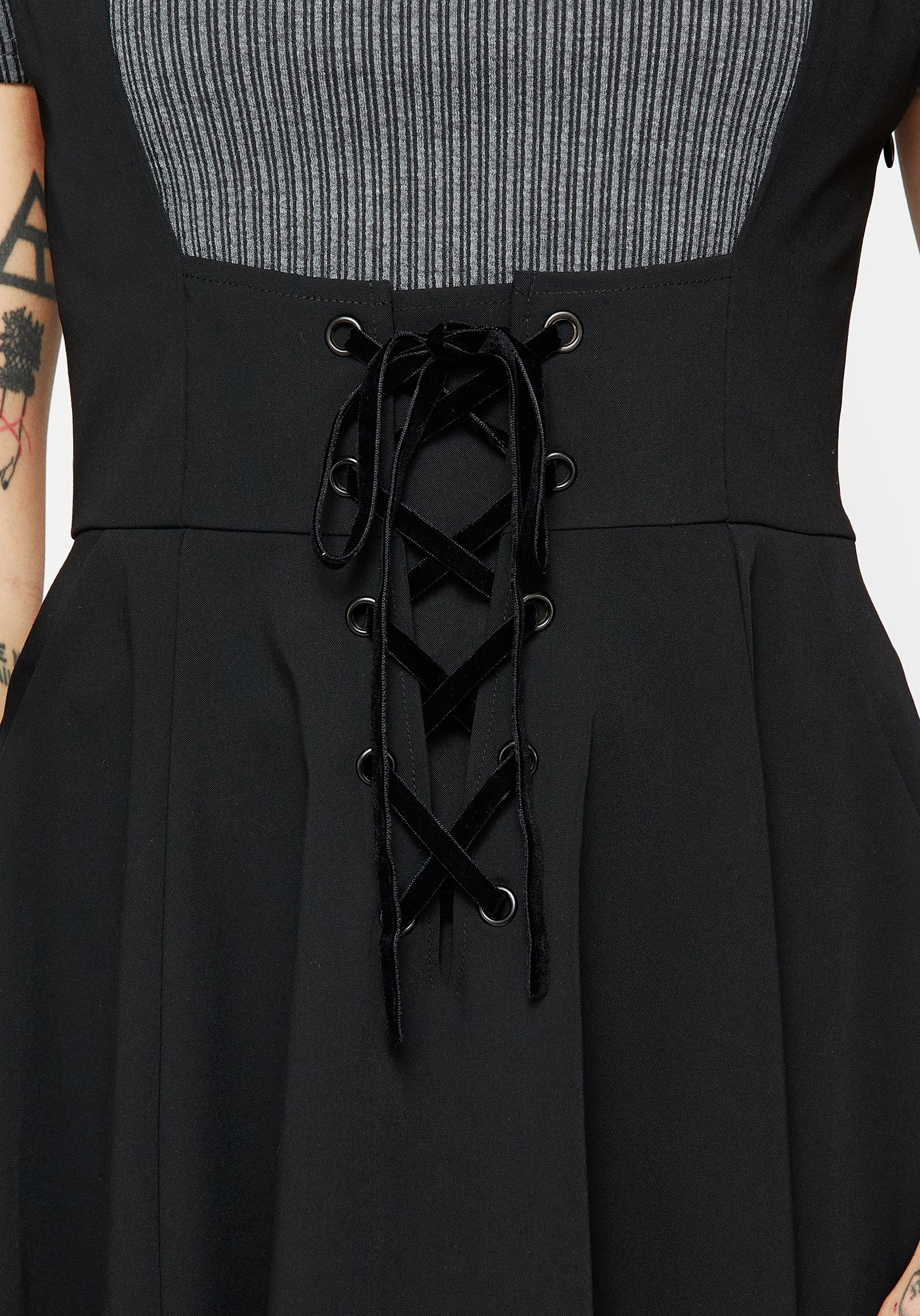 Nessa Lace Up Mini Dress - Image 2